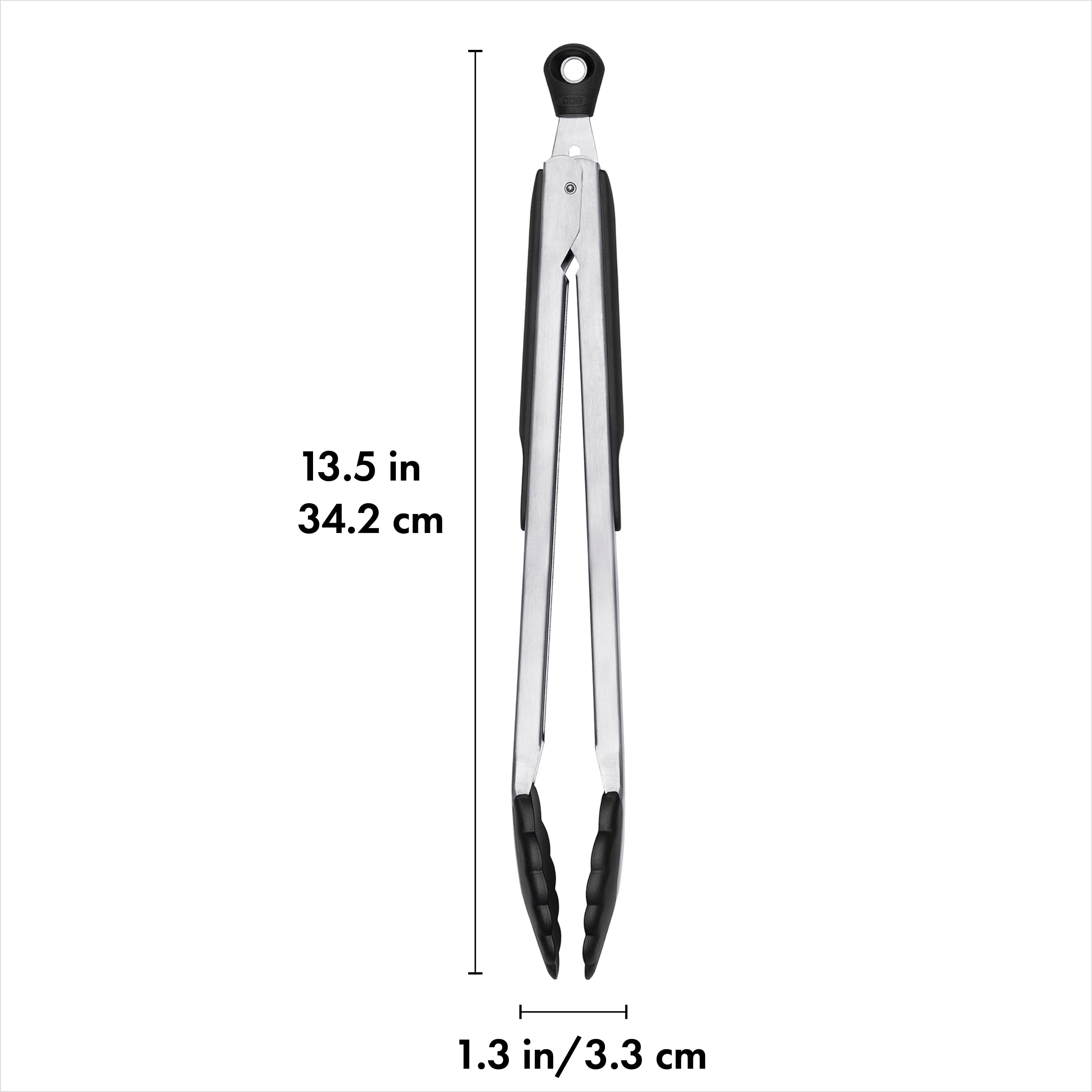 OXO Softworks Nylon 12-inch Food Tongs with Locking Handle - Image 6