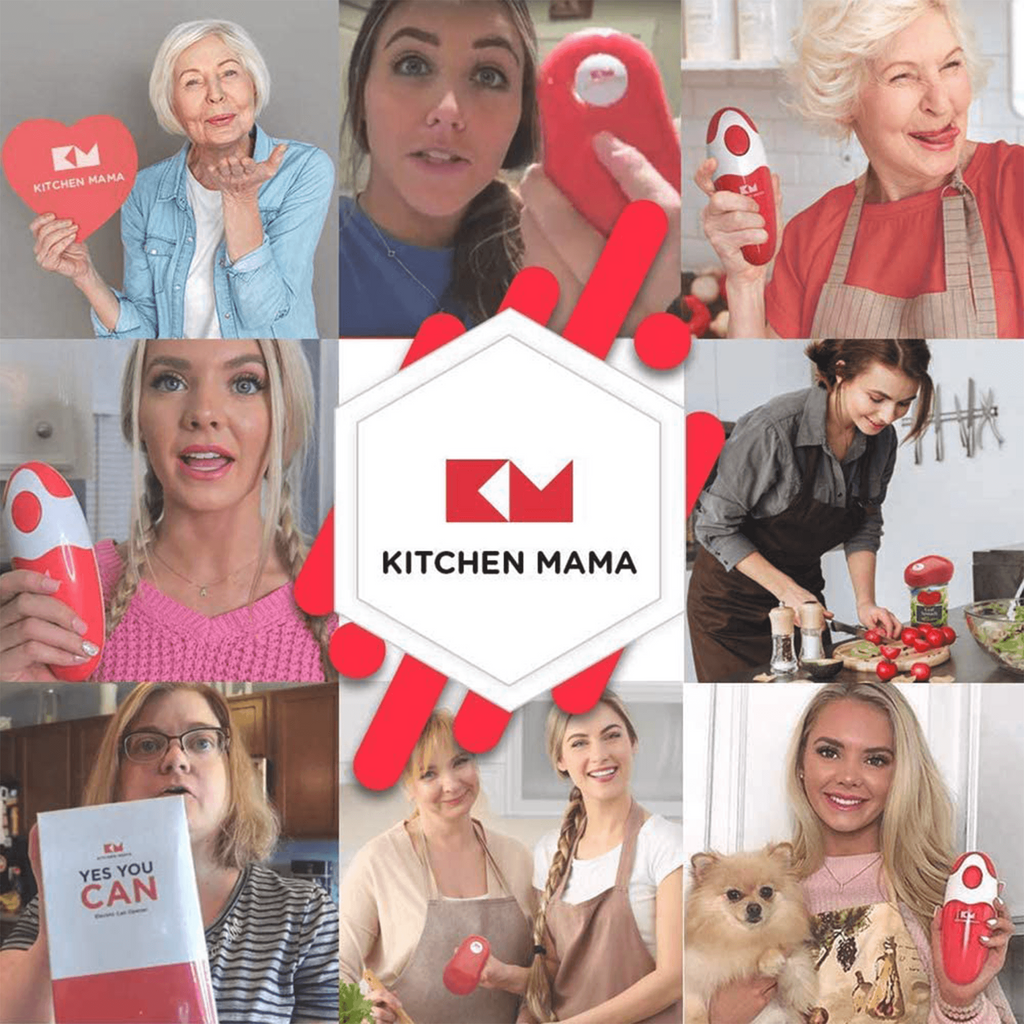 Kitchen Mama Auto Electric Can Opener: Open Your Cans with A Simple Press of Button - Automatic, Hands Free, Smooth E... - Image 5