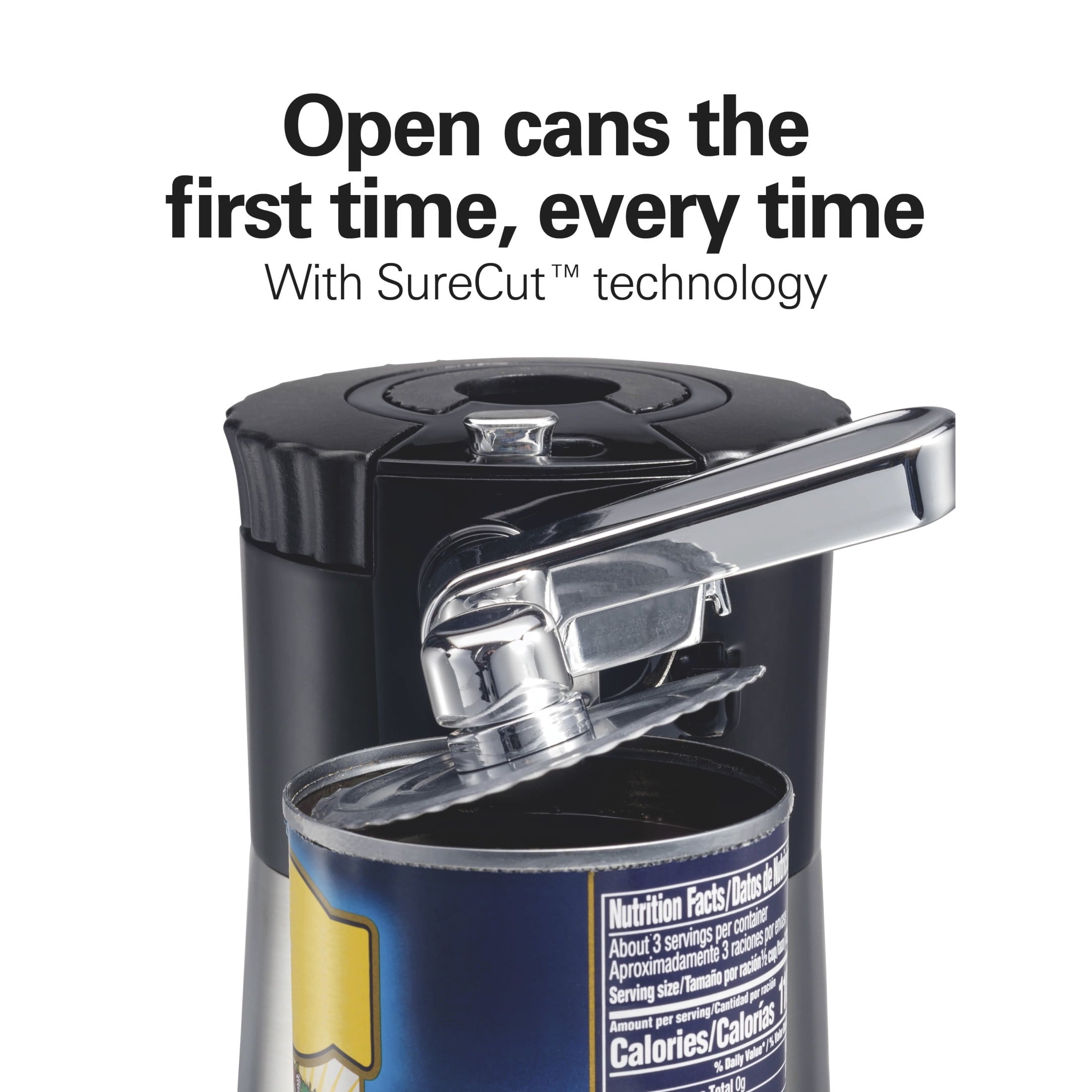 Openstation Automatic Electric Can Opener with Tools, Stainless Steel - Image 2