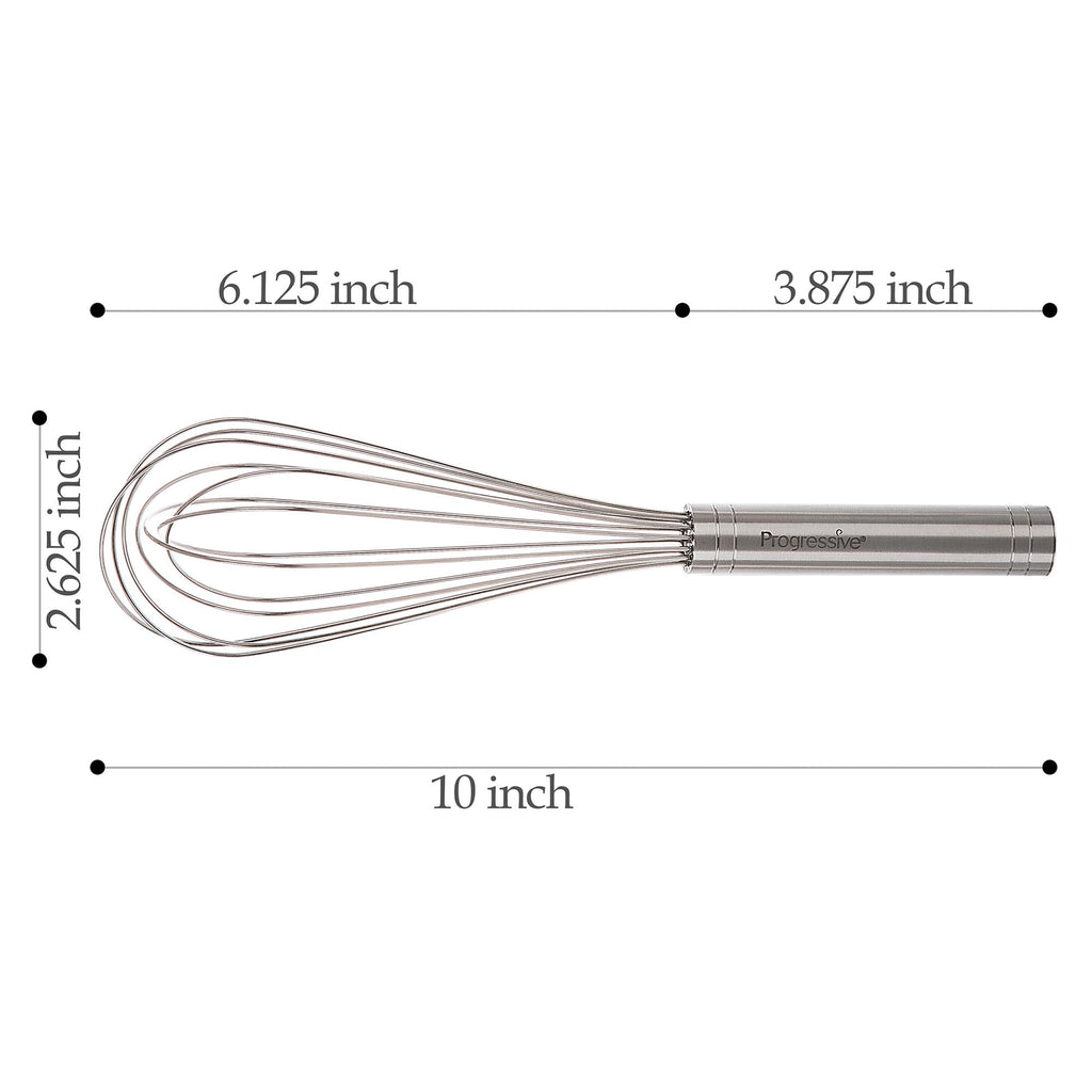 Prep Solutions 10" Stainless Steel Balloon Whisk - Image 2