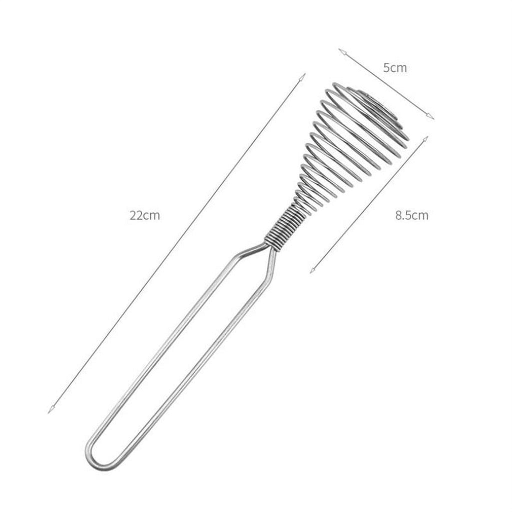 Spring Coil Whisk Wire Whip Cream Egg Beater Gravy Mixer Kitchen Cooking Tool - Image 6