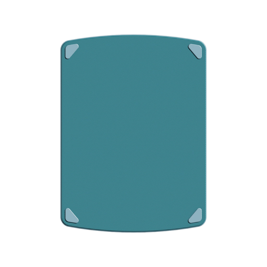 Mainstays 2 Pieces 8.5 x 11 and 10 x 14 Non-Slip Recycled Poly Cutting Board, Blue Color - Image 3