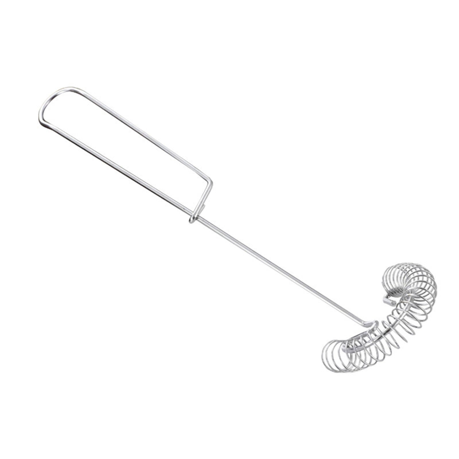 Stainless Steel Egg Whisk, Spring Wire Mixer, Hand Held Egg Beater, Kitchen Cooking Tool, 10.61 Inch Length(1 pack) - Image 2