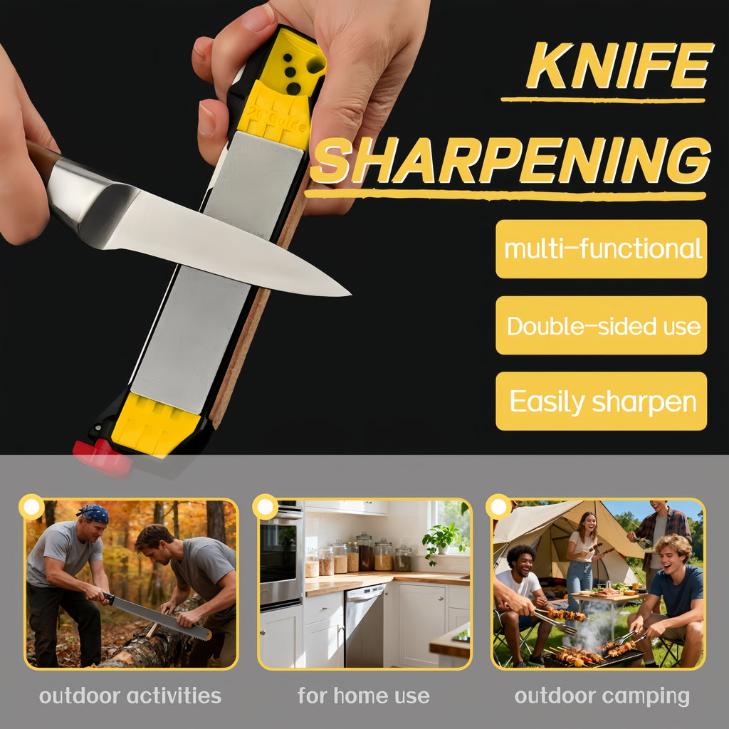 Guided Field Knife Sharpener Tool in Compact Design for On-the-Go Sharpening - Image 6
