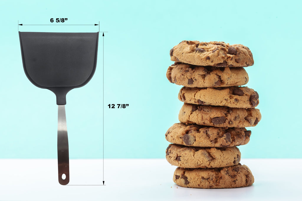 Mainstays Jumbo Baking 12.8 in Stainless Steel Nylon Kitchen Spatula - Image 3