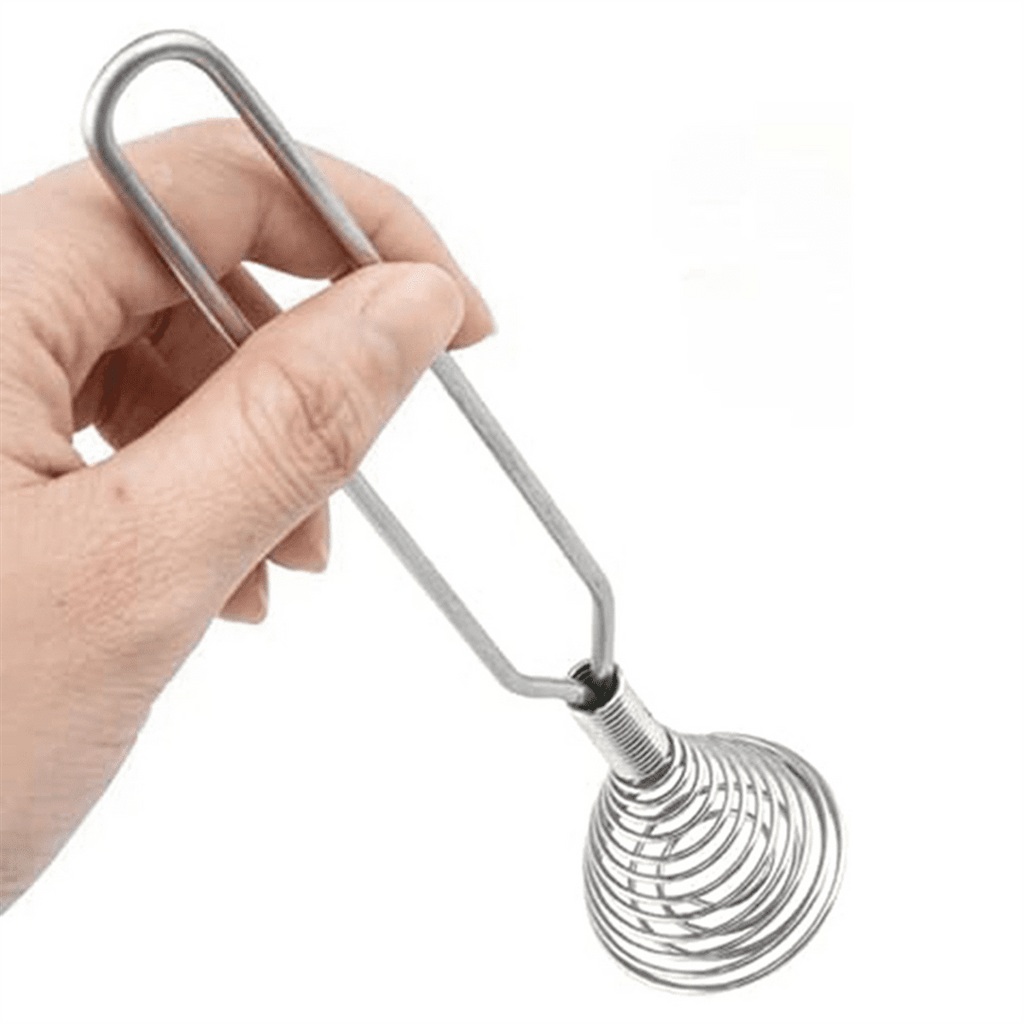 Stainless Steel Spring Coil Whisk Wire Whip-Cream Egg Beater Gravy-Cream Hand Mixer Kitchen Tool Accessories for Mixing - Image 2