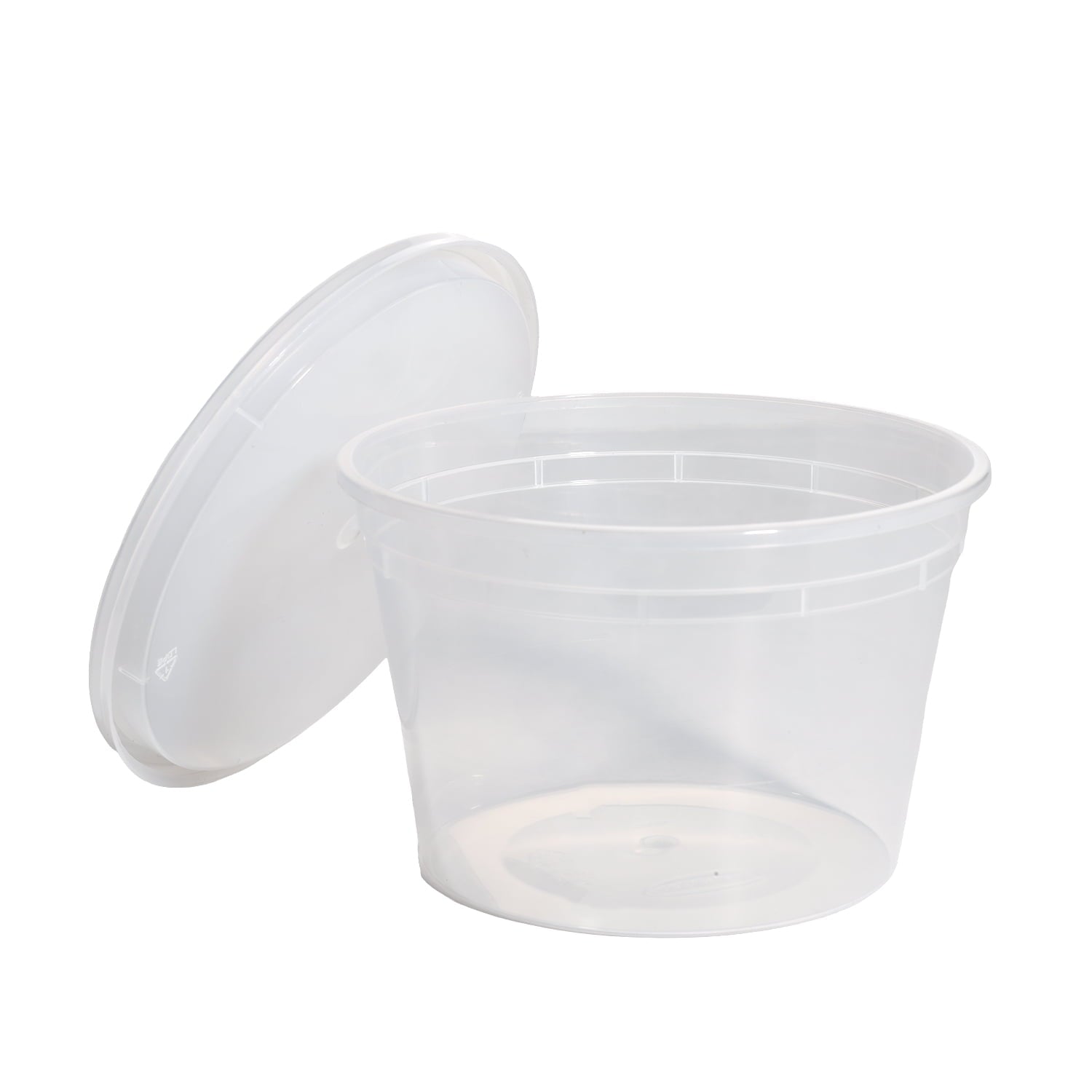 Mainstays 40 Piece 16oz Plastic Deli Container, Ideal Use for Meal Prep and Batch Cooking - Image 3