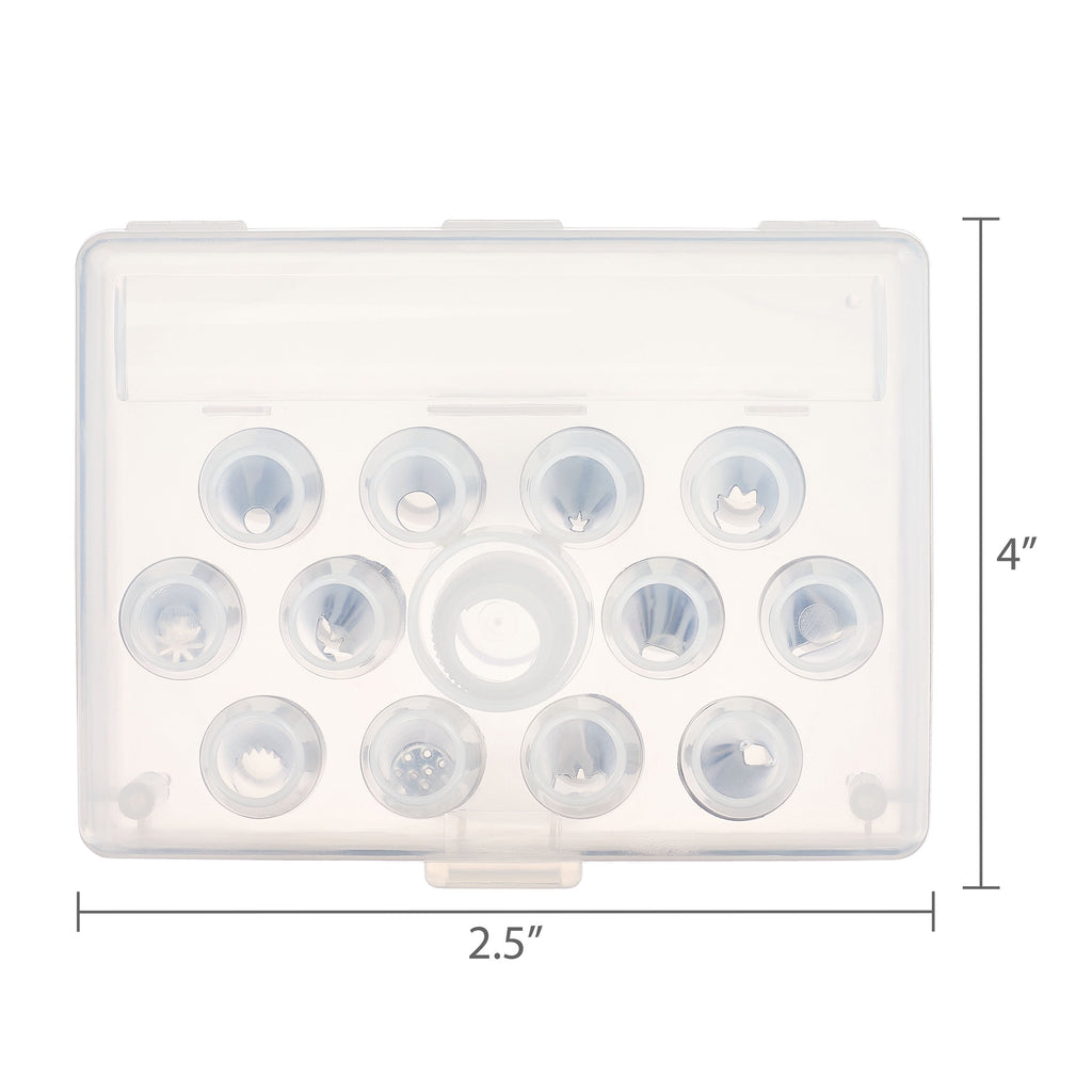 Way To Celebrate Deluxe Cake Decorating Tip Set, 13 Pieces - Image 6