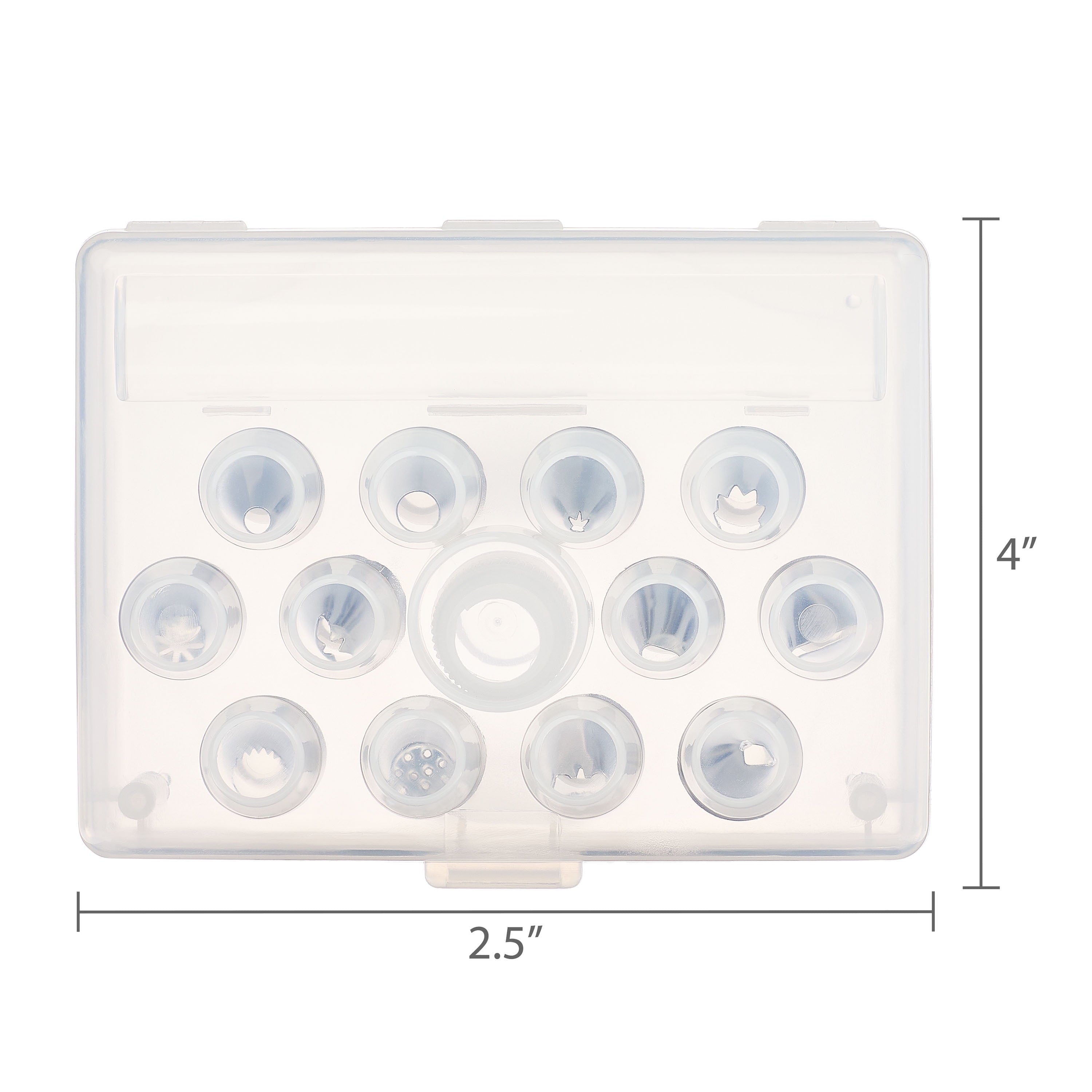 Way To Celebrate Deluxe Cake Decorating Tip Set, 13 Pieces - Image 6