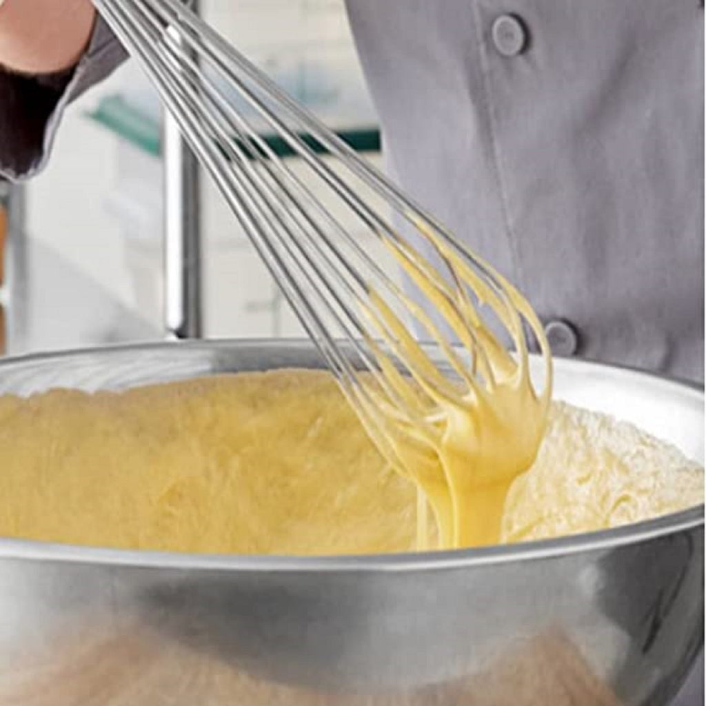 Truecraftware - 18" Stainless Steel French Whip/Whisk - Kitchen Wire Whisk for Whisking Beating Blending Ingredients ... - Image 3