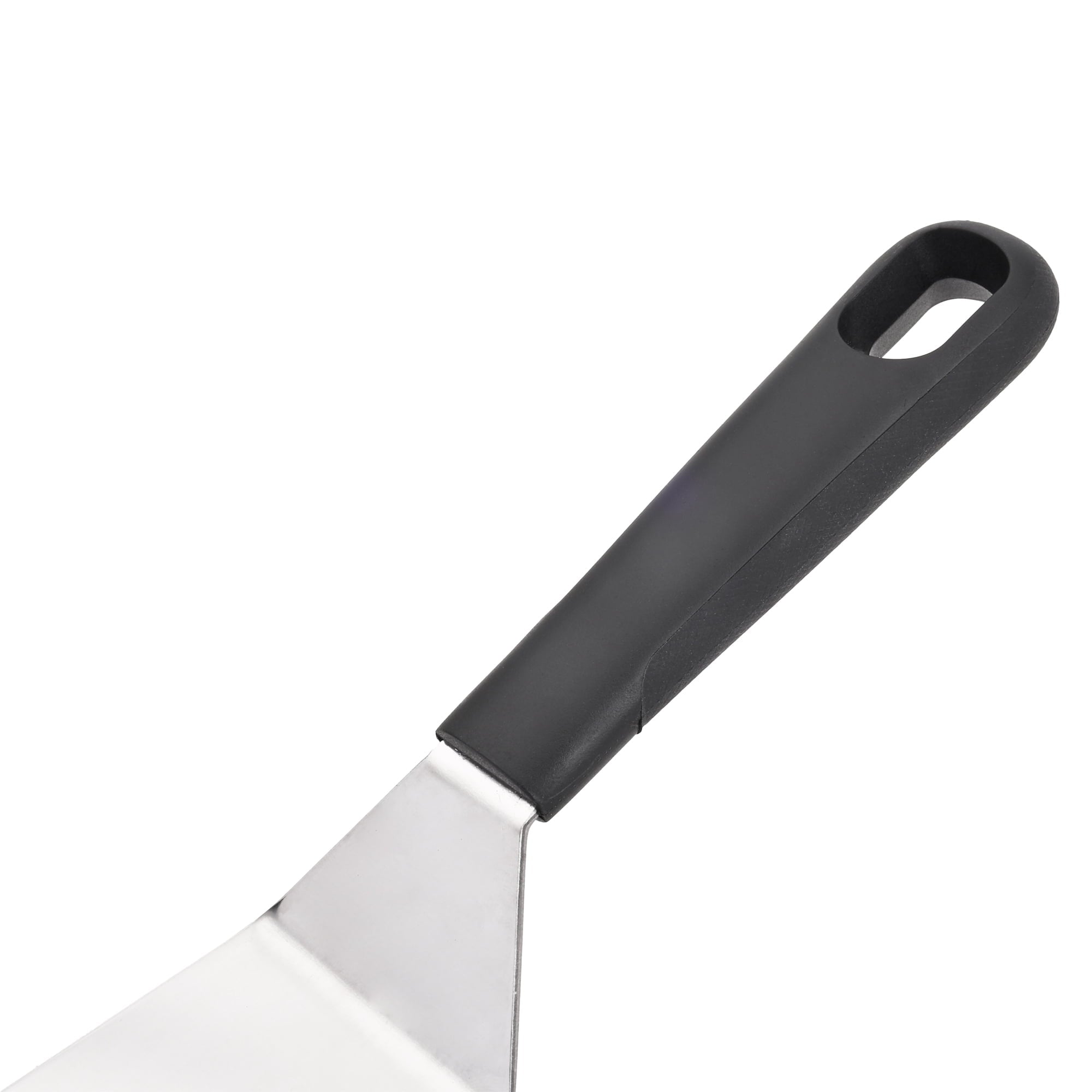 Mainstays Stainless Steel Mini Dessert Spatula with Softgrip Handle for Serving Pancakes or Desserts - Image 4