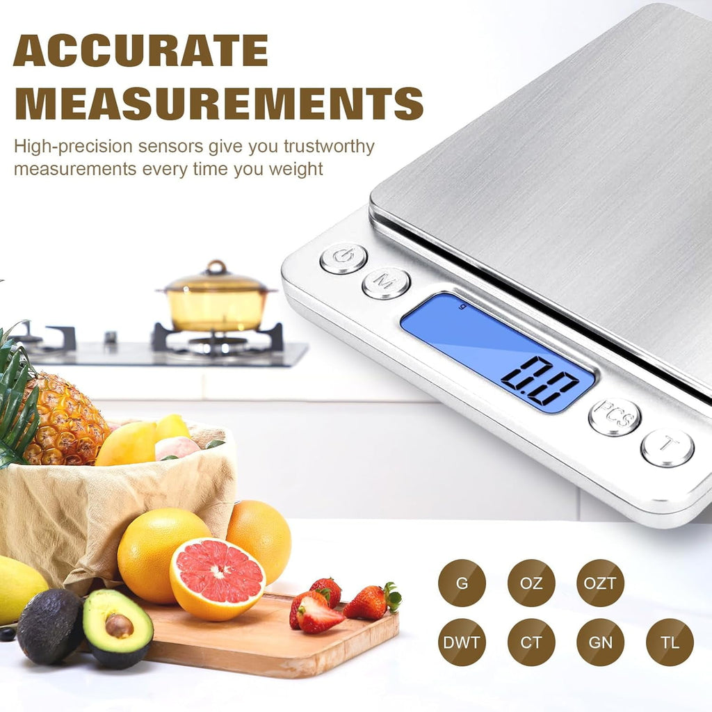 Food Scale with Grams and Oz, Multifunction Kitchen Scale for Food - Small Kitchen Appliances - Image 6