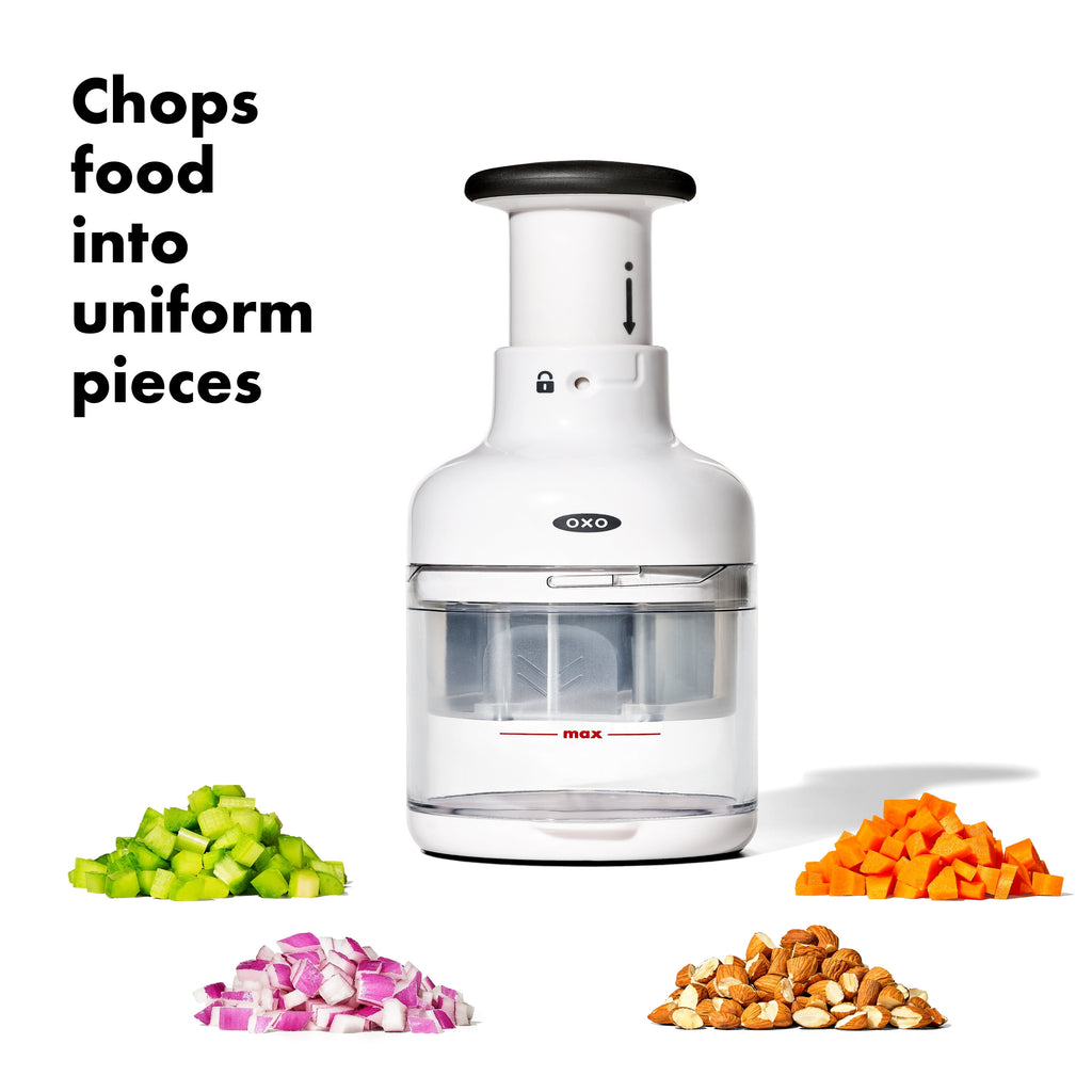 OXO SoftWorks Food Chopper, White - Image 2