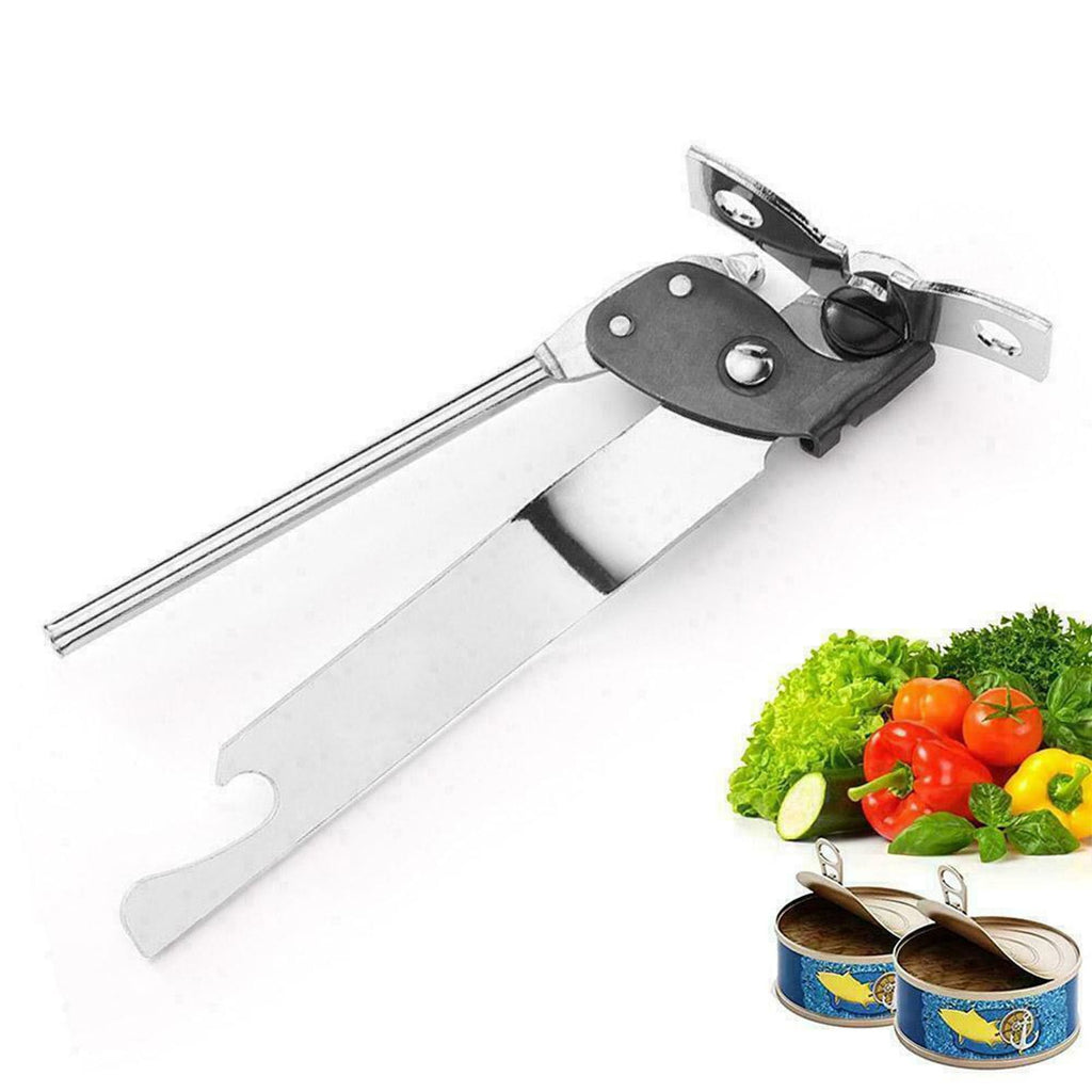 Clearance Manual Can Opener Kitchen Tools Steel Can DIY Opener Side Gadgets - Image 5