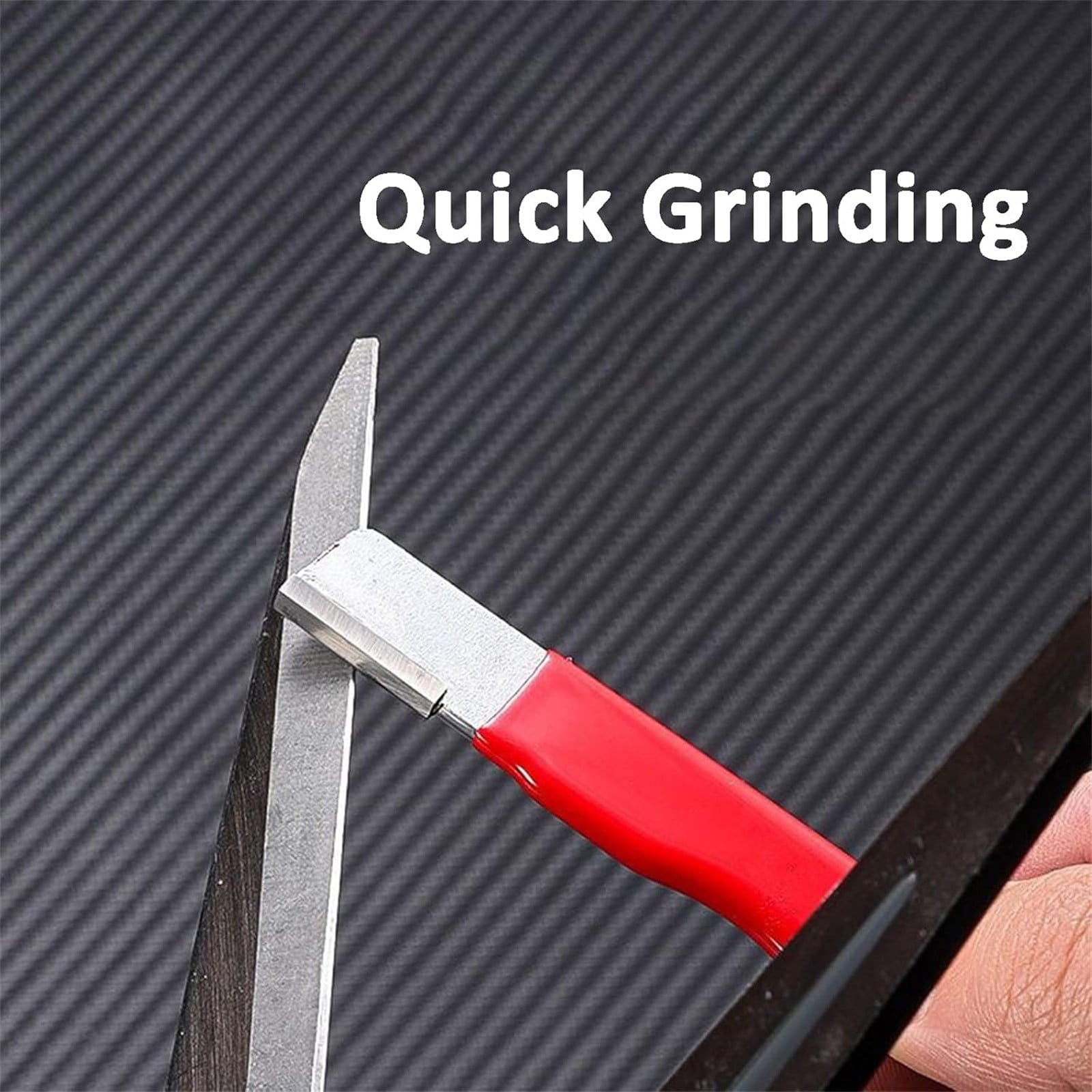 Tungsten Carbide Blade Sharpener, Portable Garden Tool Sharpener Lightweight Sharpener for Pruning Shears Scissors Cl... - Image 5