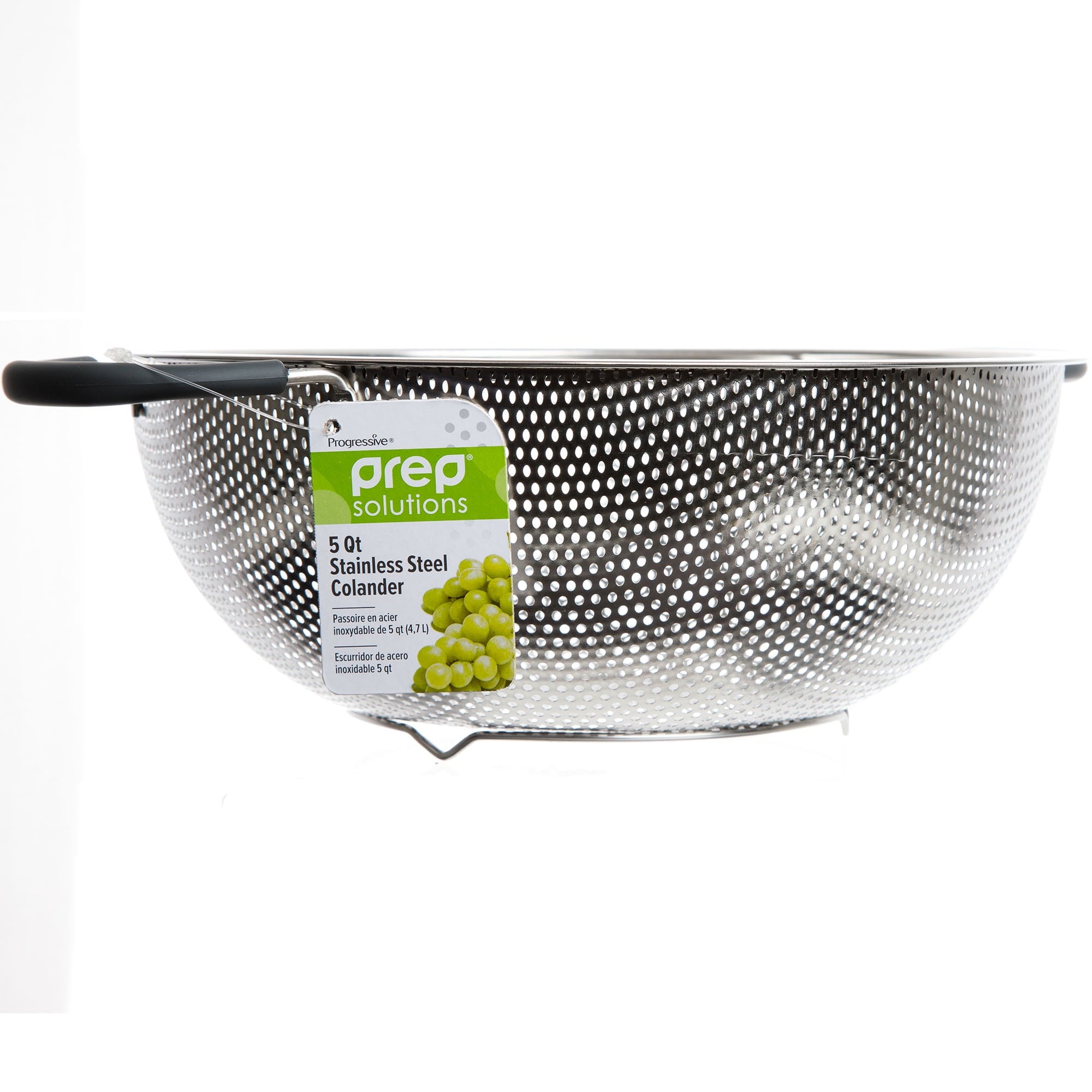 PrepSolutions 5 Qt Stainless Steel Colander - Image 6