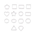 Metal Shaped Cookie Cutters Set, 14 Pieces, by Way To Celebrate