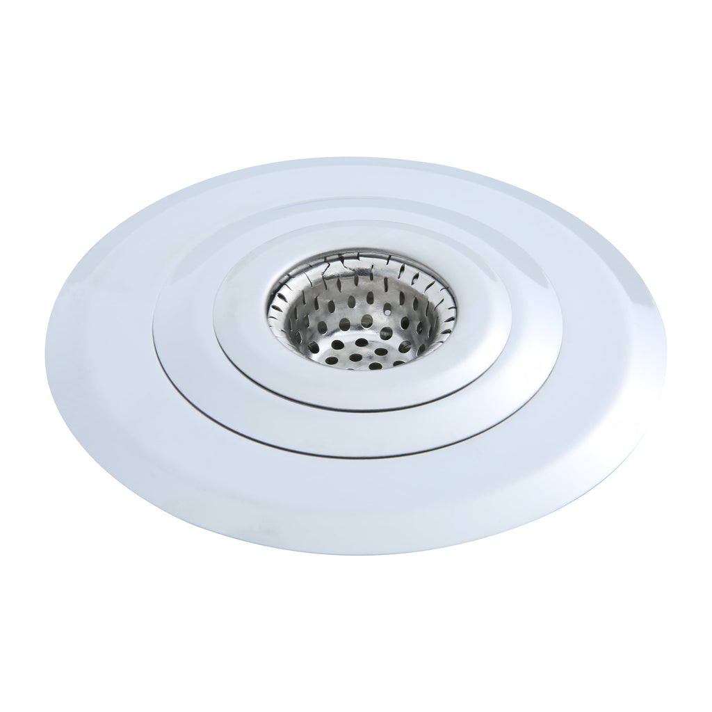 Mainstays Stainless Steel Kitchen Sink Drain Strainer Set 3 Pack 4.45", 2.95", 2.1" Silver - Image 3