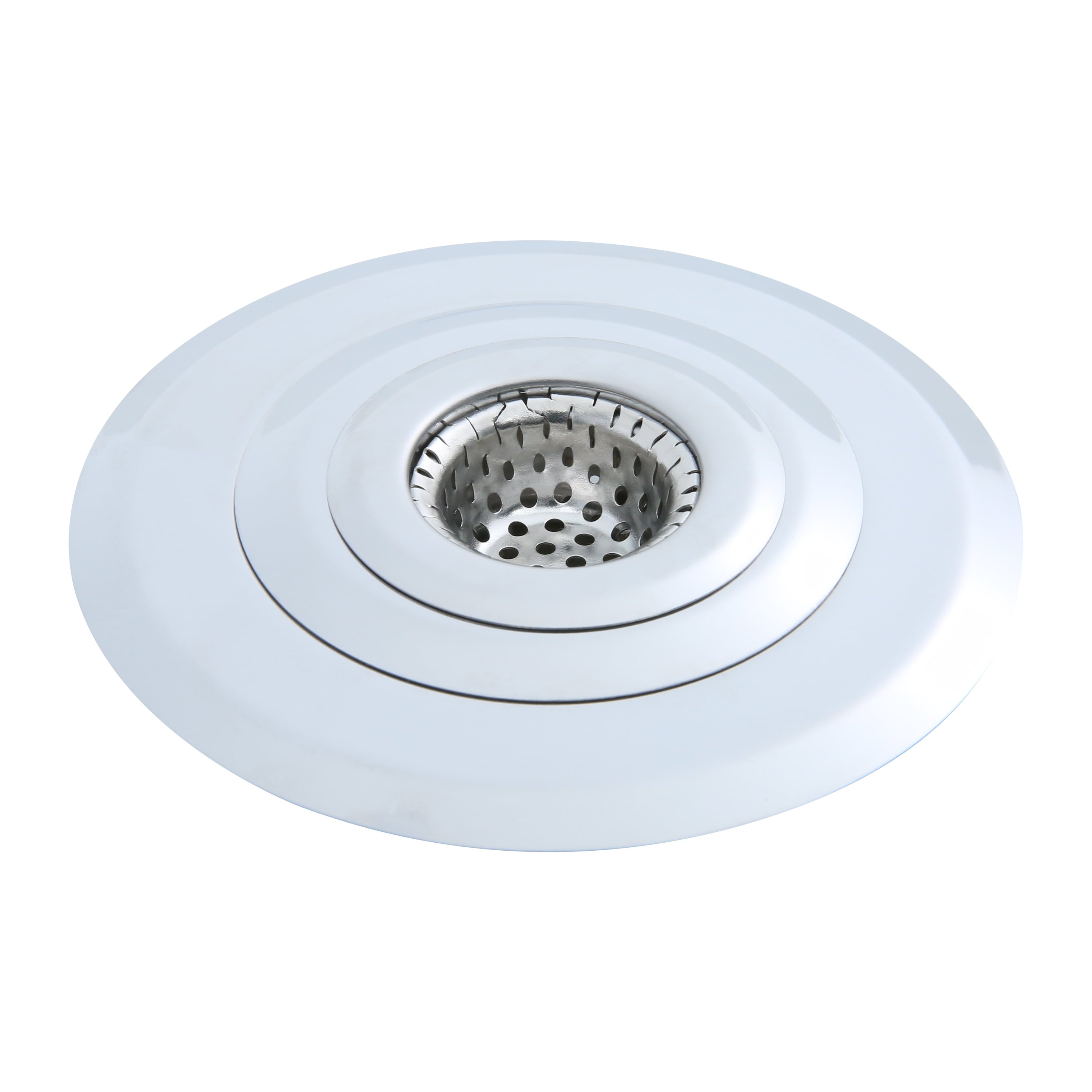 Mainstays Stainless Steel Kitchen Sink Drain Strainer Set 3 Pack 4.45", 2.95", 2.1" Silver - Image 3