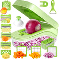 16 in 1 Vegetable Chopper,Zacenei Multifunctional Veggie Chopper for Salad Garlic Carrot Egg Separator Food Chopper w...