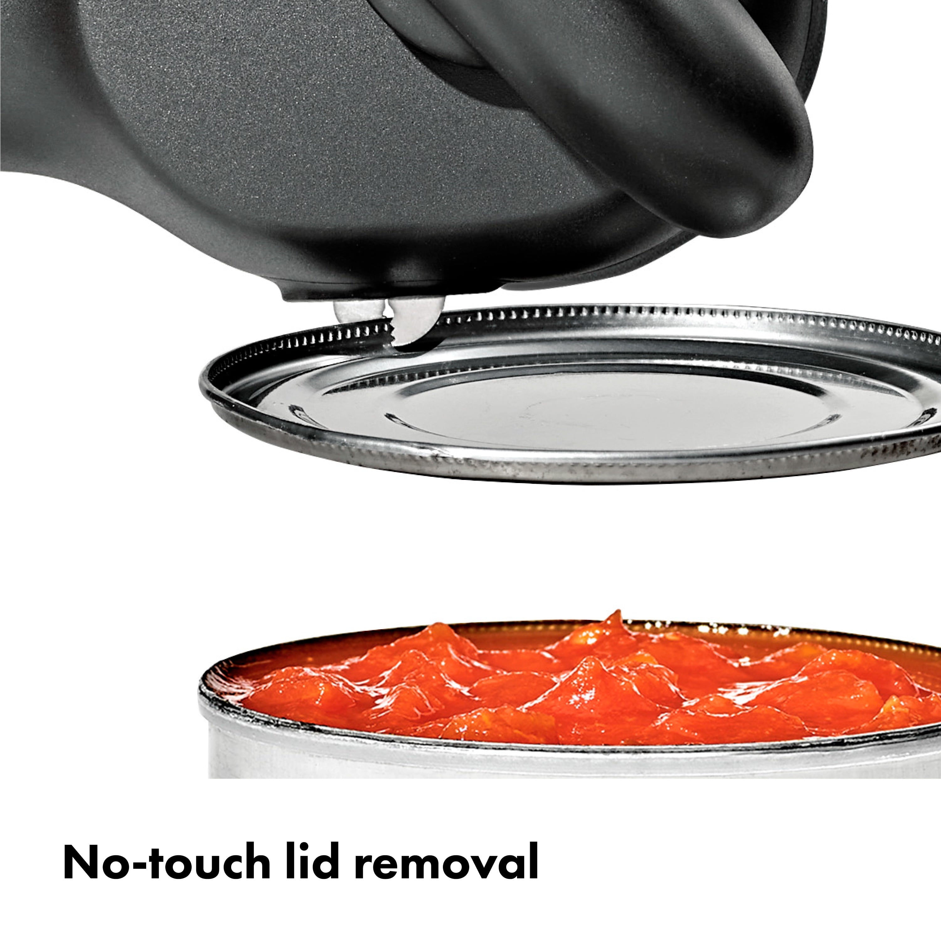 OXO SoftWorks Smooth Edge Can Opener Side-Cutting, No-Touch Lid Removal, Stainless Steel Blade, Non-Slip Grip - Image 4