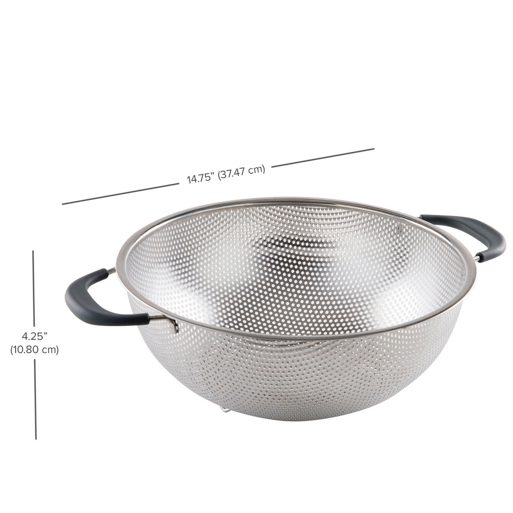 PrepSolutions 5 Qt Stainless Steel Colander - Image 5