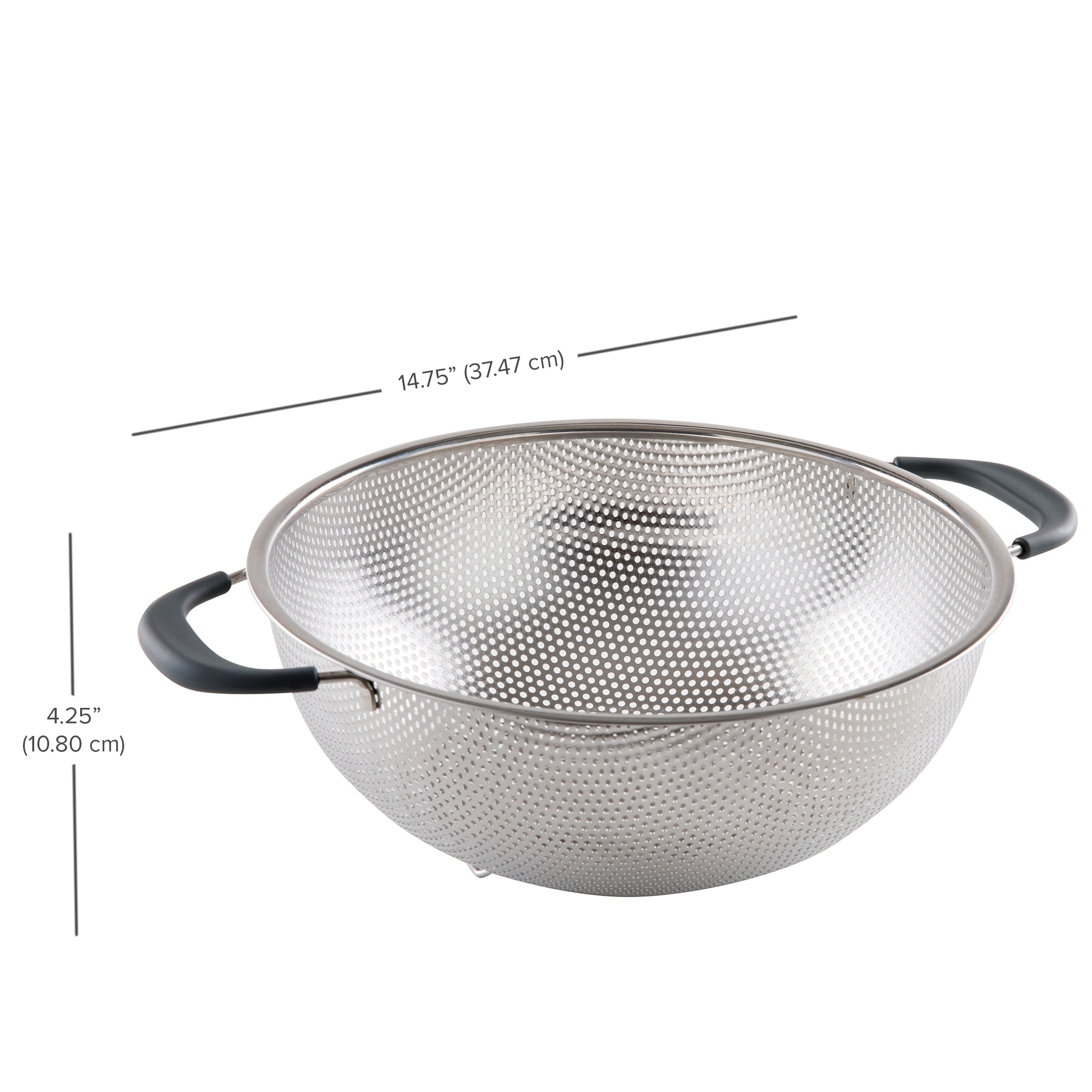 PrepSolutions 5 Qt Stainless Steel Colander - Image 5