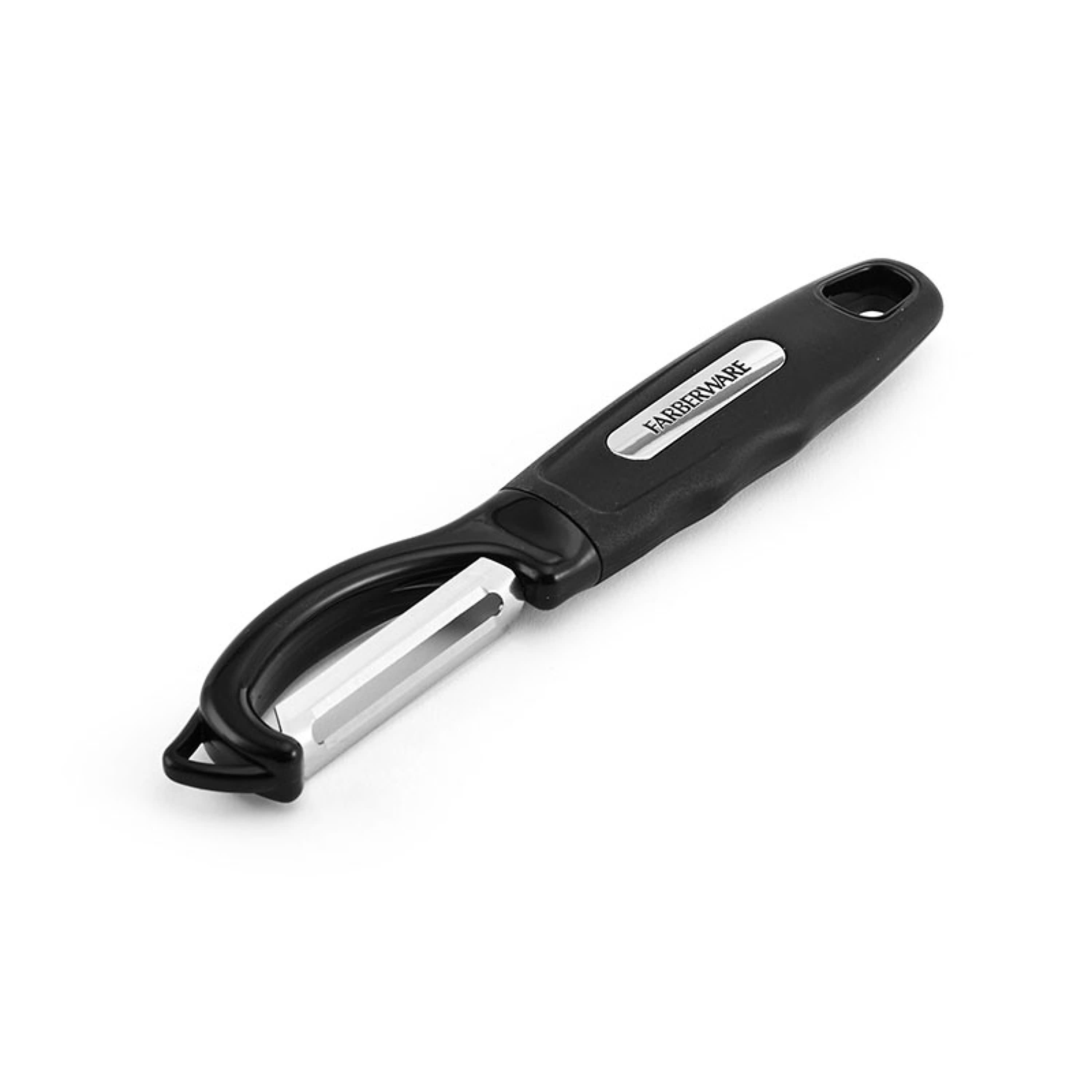 Professional Euro Peeler with Stainless Steel Blade in Black - Image 5