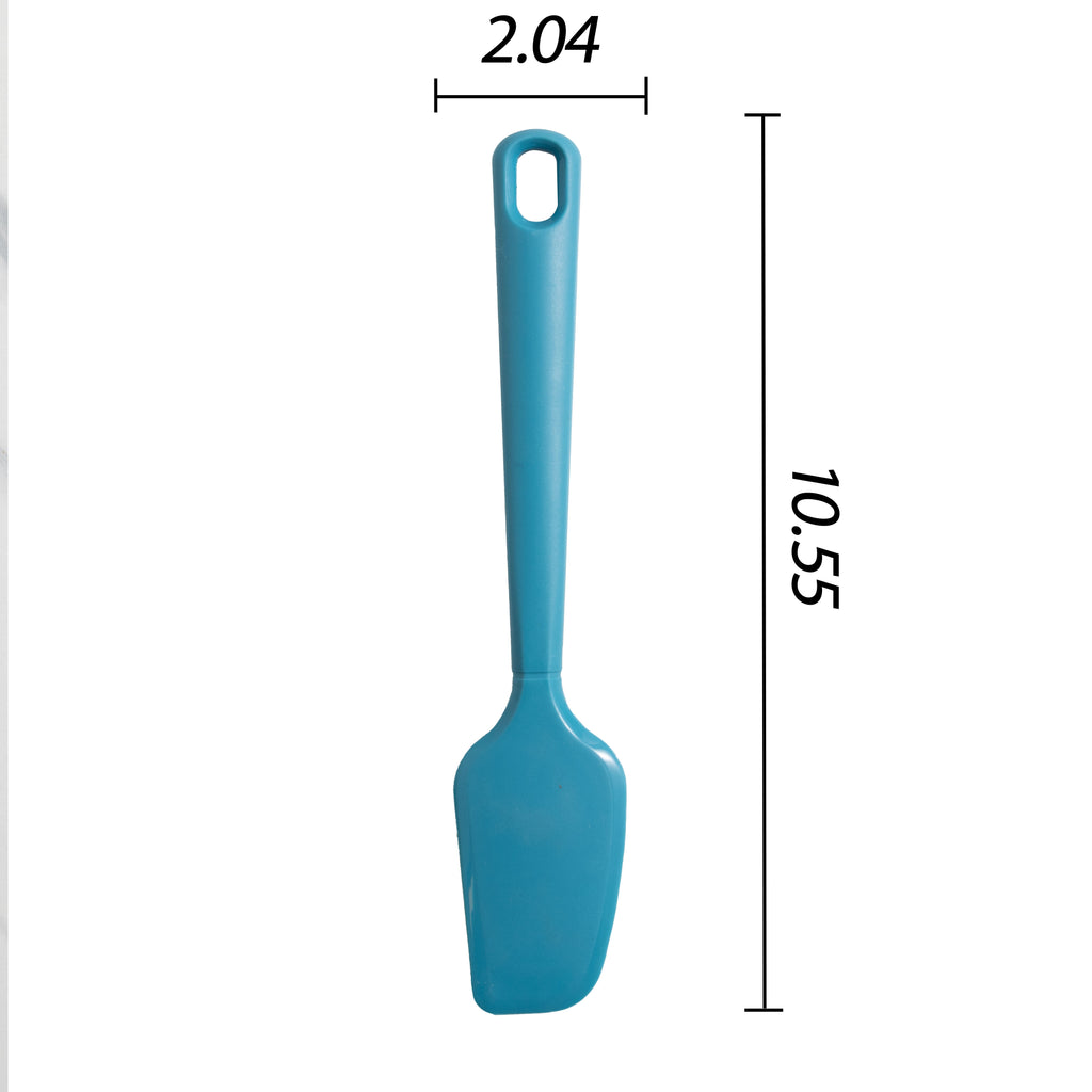 Mainstays Silicone Food- Grade Blue 10.55" L Kitchen Spatula - Image 3