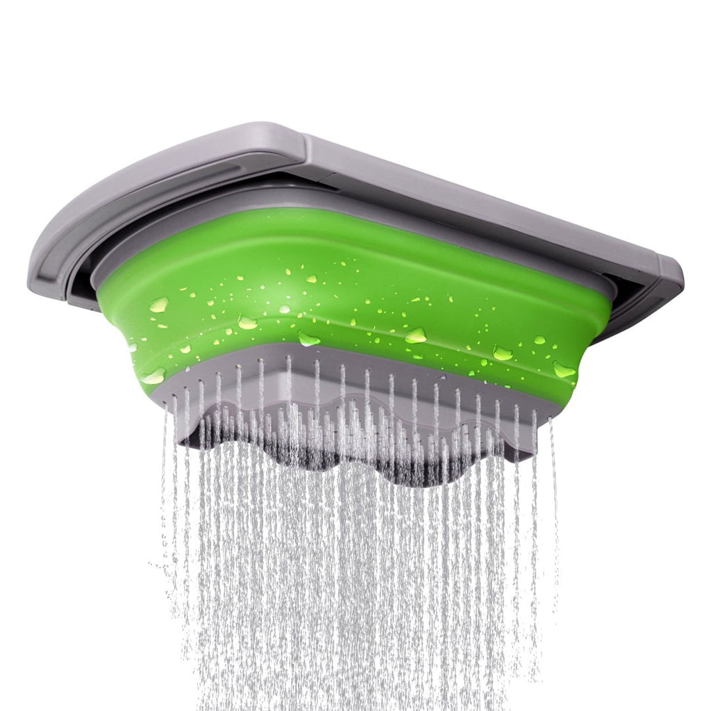 Colander collapsible, Colander Strainer Over The Sink Vegetable Fruit Strainer Basket (6 Quart) with Extendable Handl... - Image 6
