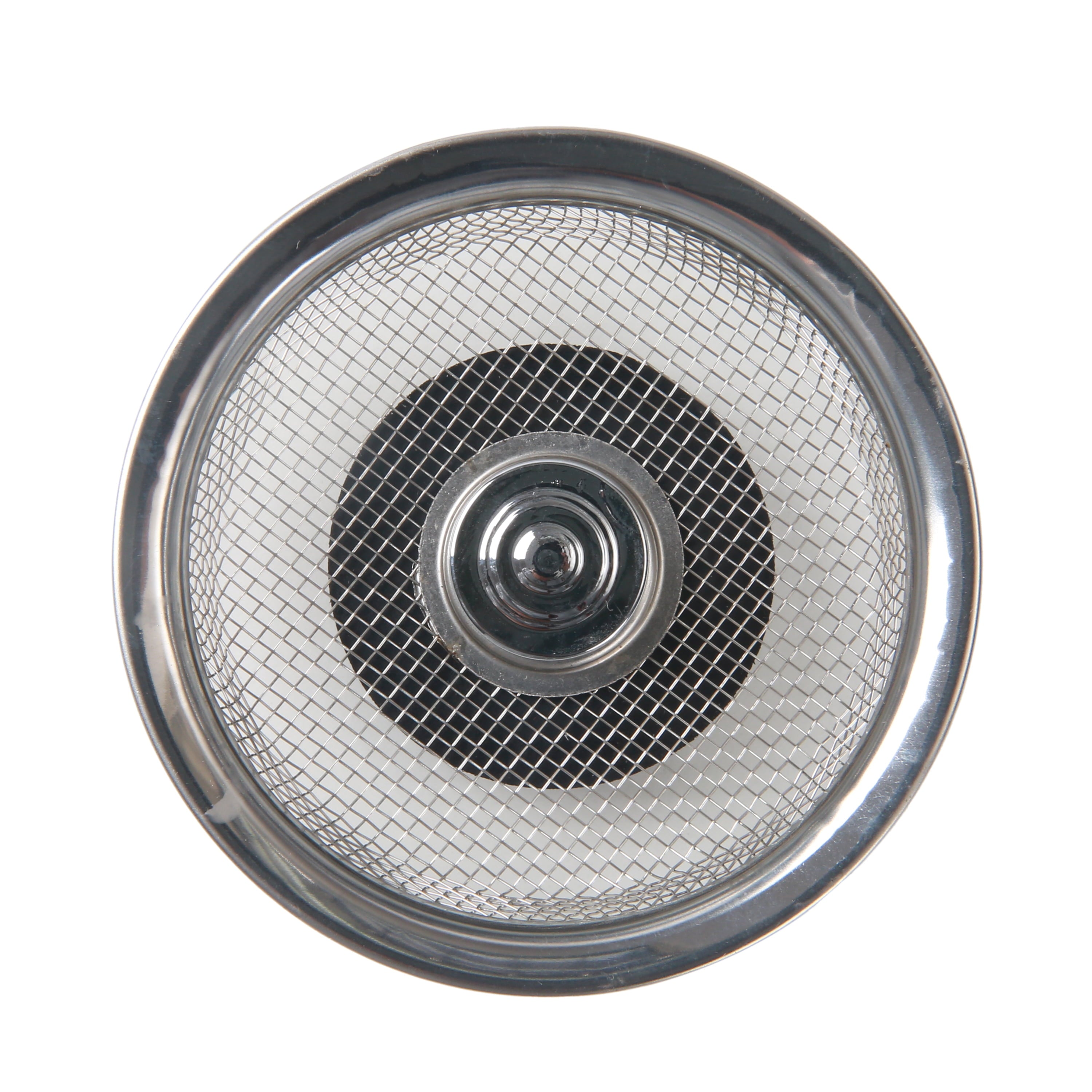 Mainstays Stainless Steel Mesh Sink Strainer with Rubber Stopper Silver - Image 5