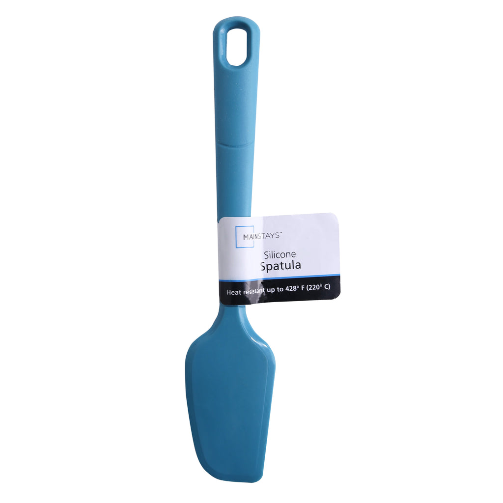 Mainstays Silicone Food- Grade Blue 10.55" L Kitchen Spatula - Image 6