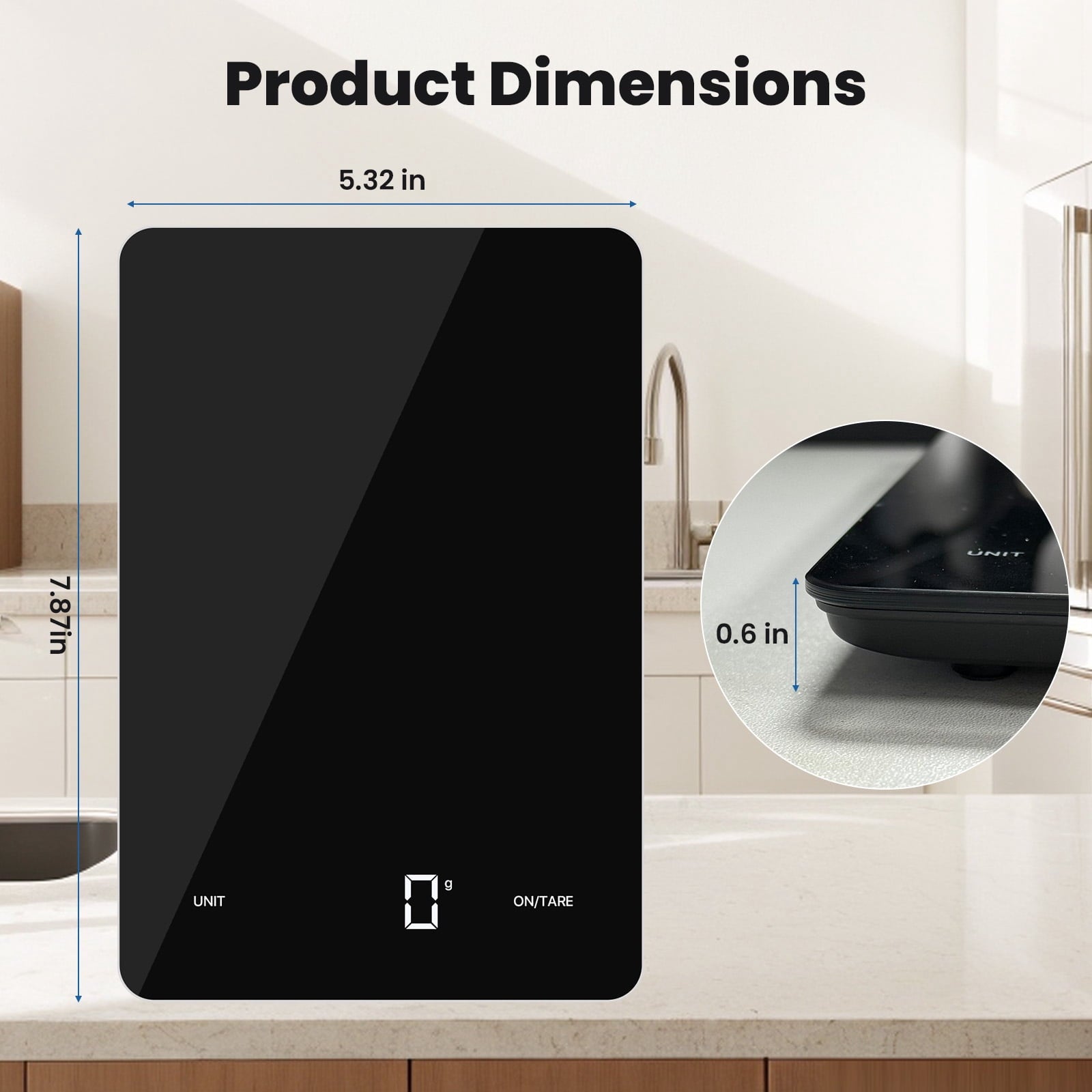 Food Scale with Nutritional Calculator, Digital Food Scales for Kitchen Scale Grams and Ounces, Smart Food Weight Sca... - Image 3