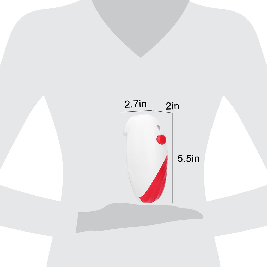 EEEkit Auto Electric Can Opener for Seniors with Arthritis, Smooth Edge, Hands Free, Battery Operated, Red - Image 2