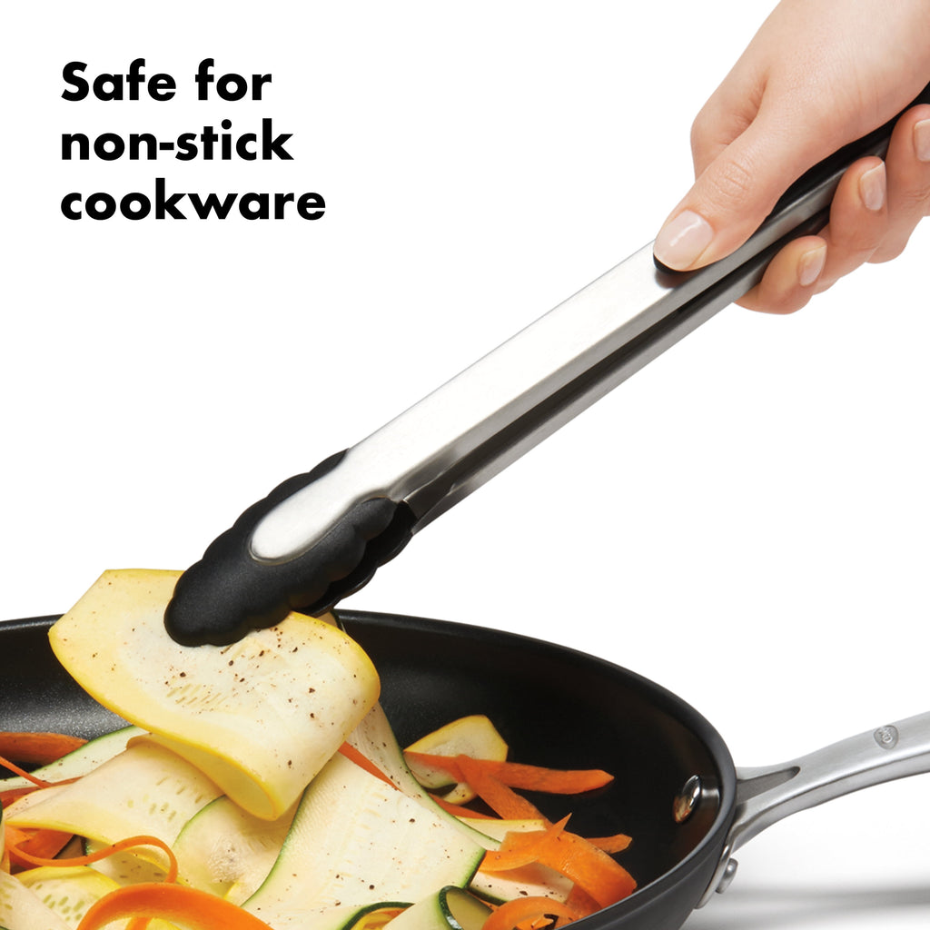 OXO Softworks Nylon 12-inch Food Tongs with Locking Handle - Image 2