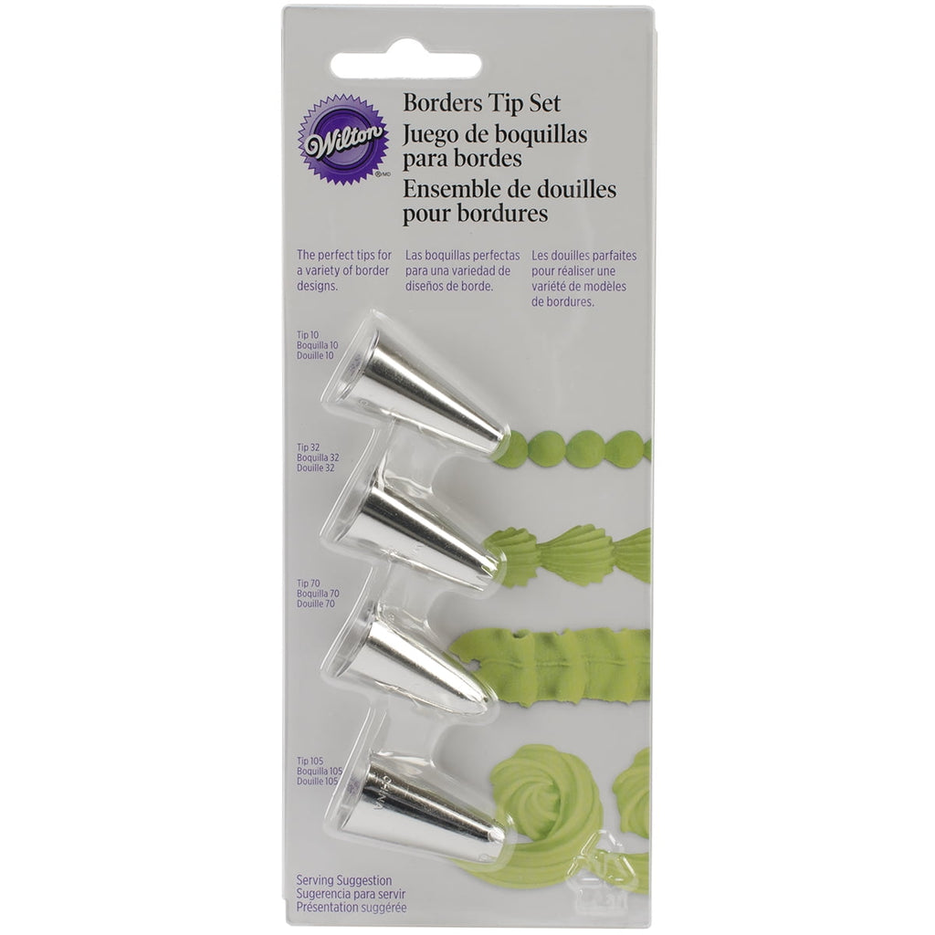 Wilton Borders Piping Tip Set, 4-Piece - Image 2