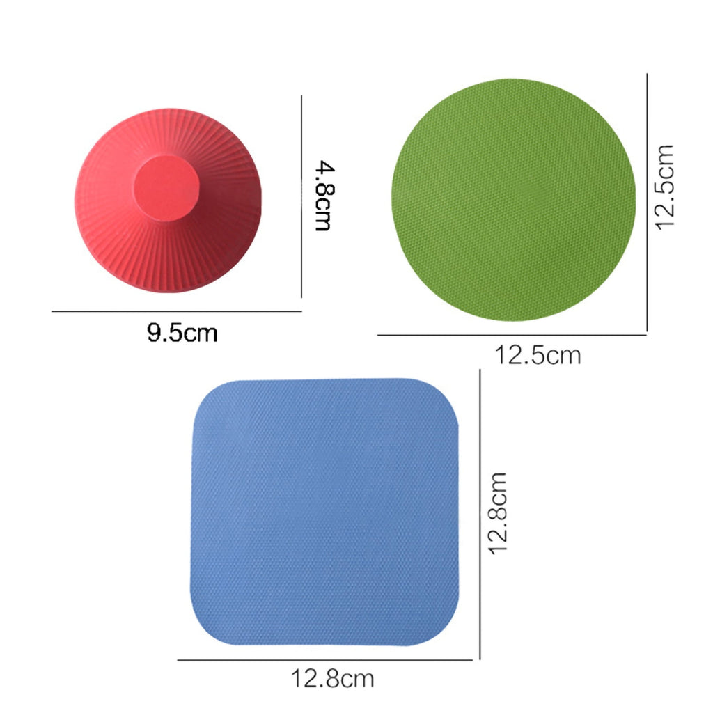 Vruelia 3 Pcs of Jar Openers, Non Slip Jar Gripper, Multi-Purpose Reusable Rubber Gripper Jar Opener, Apply for Senio... - Image 3