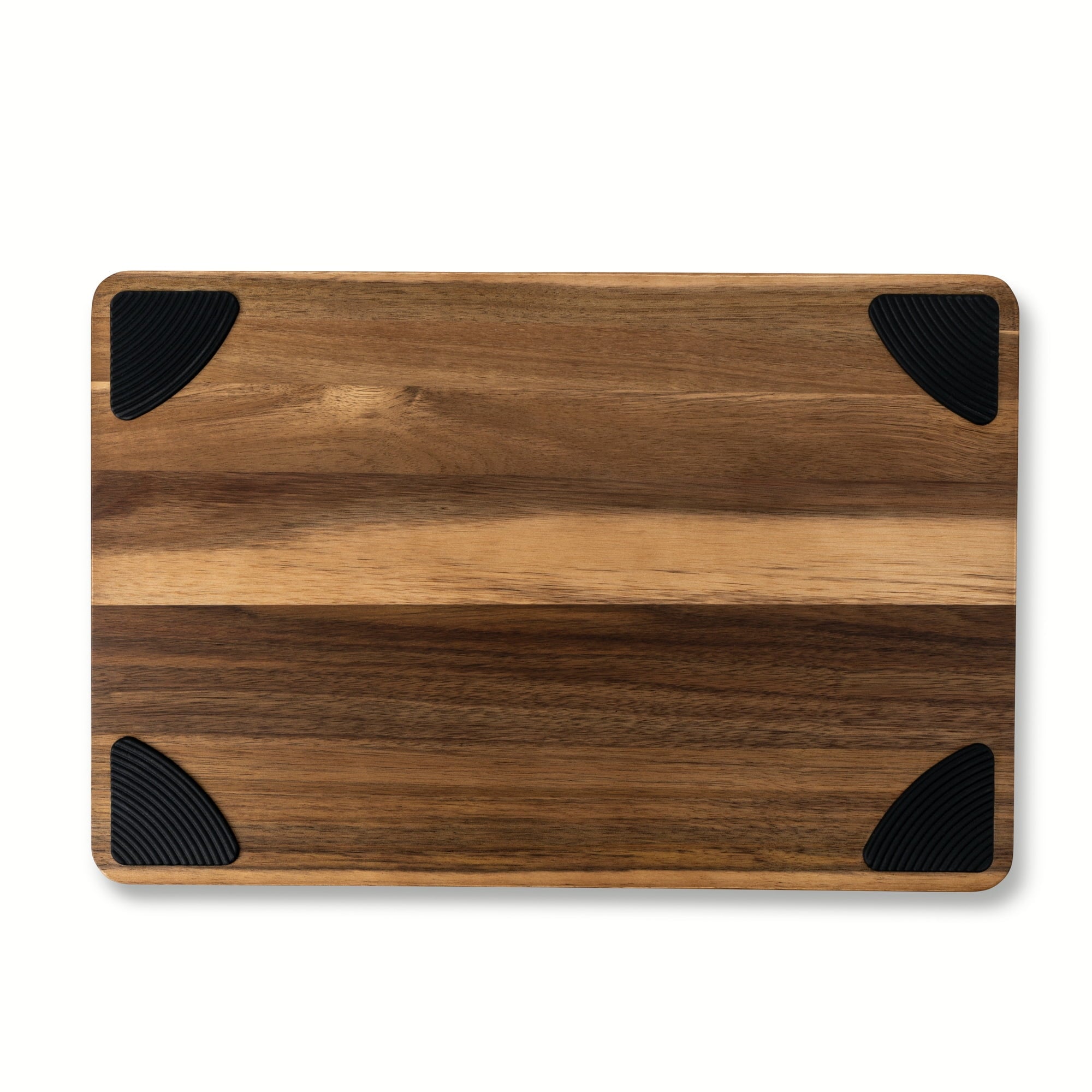 Thyme & Table Large 12"x18" Acacia Wood Cutting Board with Triangle Shaped Anti-Slip Grips - Image 2