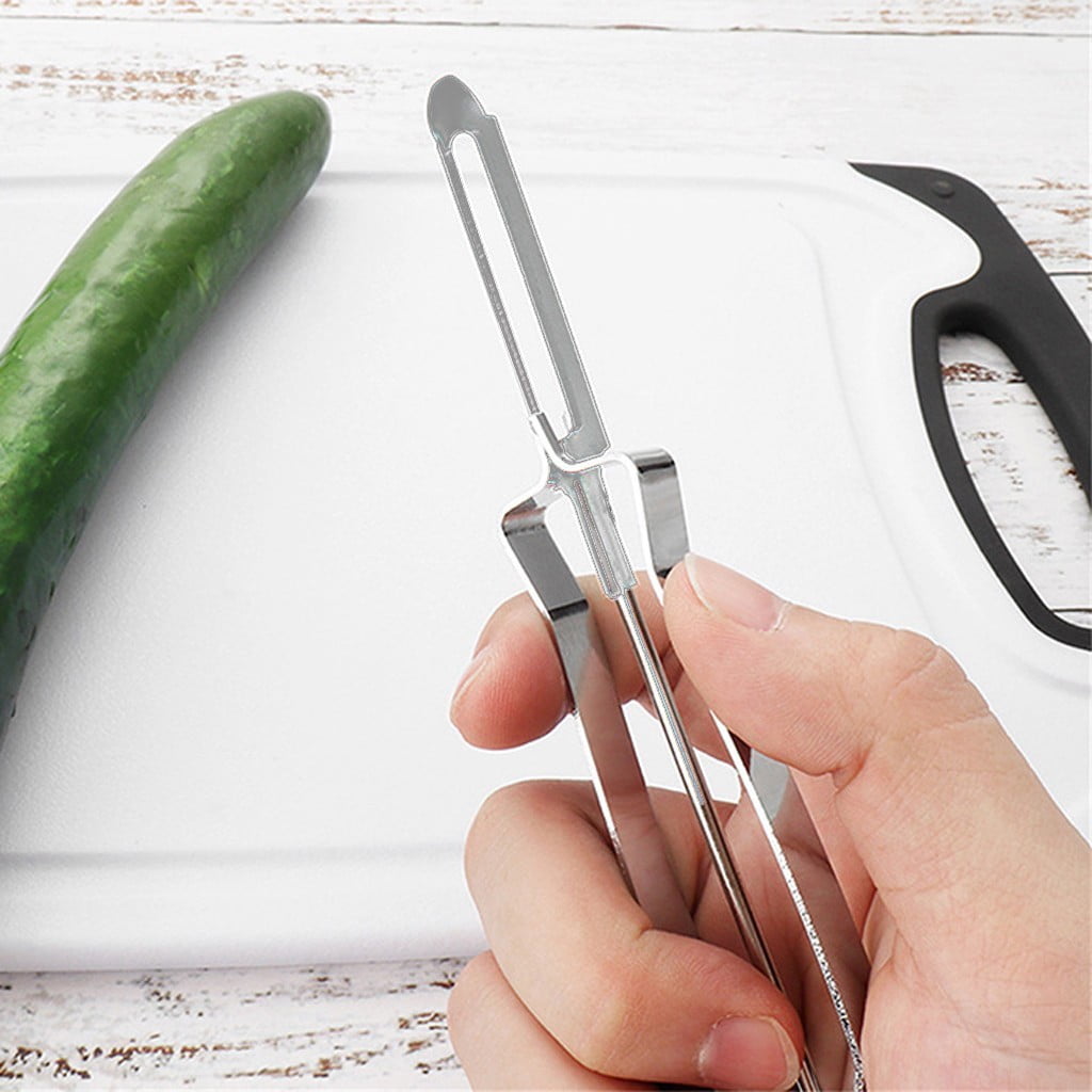 Stainless Steel Vegetable Peeler Ergonomic Potato Fruit Speed Cutter Kitchen Tool With Comfort Grip Handle Easy Clean... - Image 5