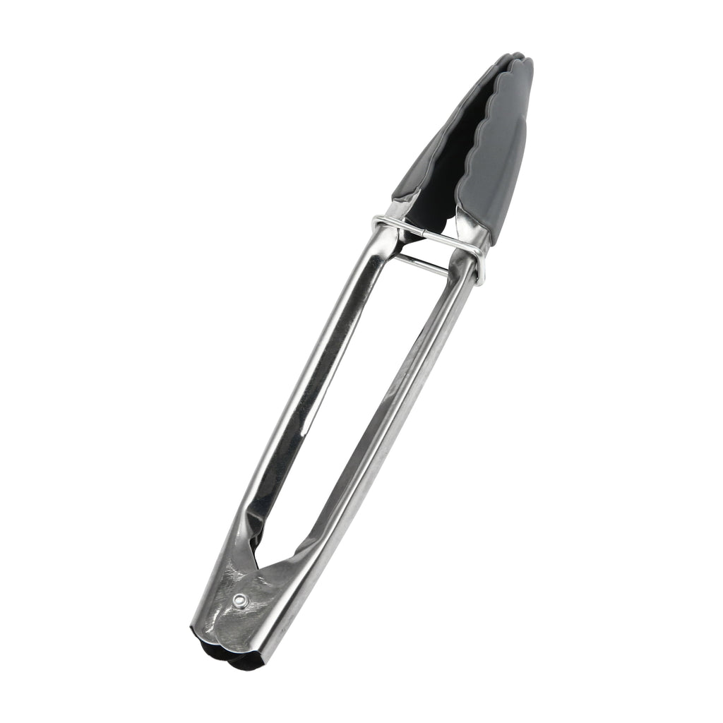 (3 pack) Mainstays Non Stick Heat Resistant Stainless Steel and Silicone Mini Tongs - Image 2