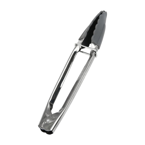 (3 pack) Mainstays Non Stick Heat Resistant Stainless Steel and Silicone Mini Tongs - Image 2