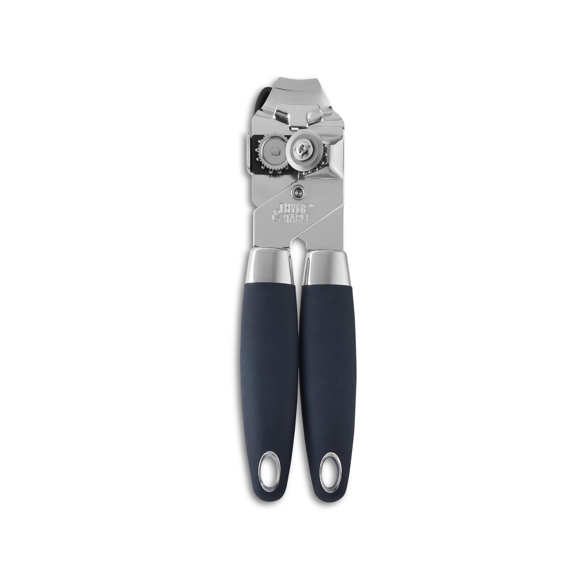 Thyme & Table Manual Stainless Steel Can Opener with Easy-Turn Knob - Image 3