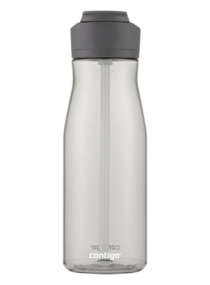 auto spout reusable water bottle
