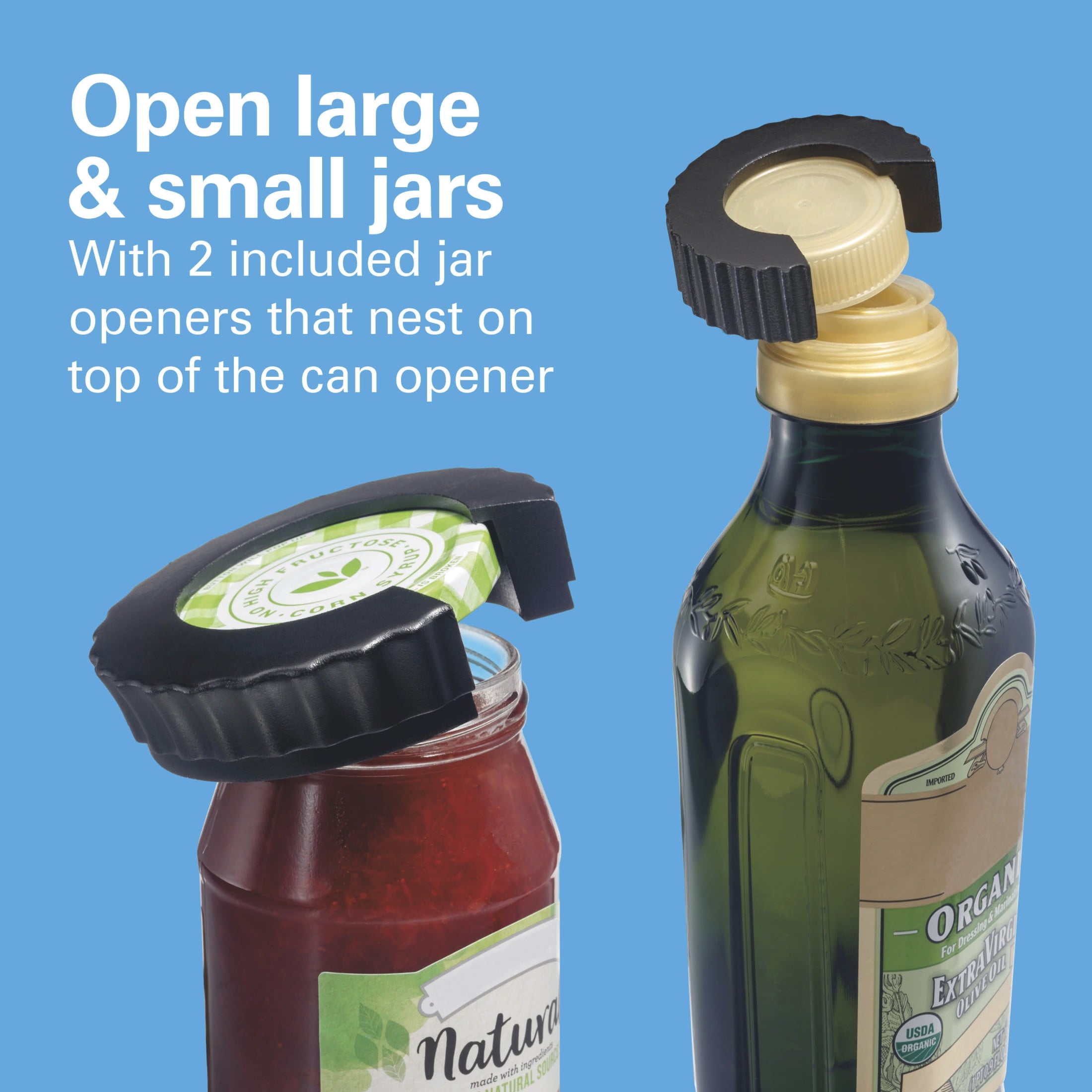 Openstation Automatic Electric Can Opener with Tools, Stainless Steel - Image 4