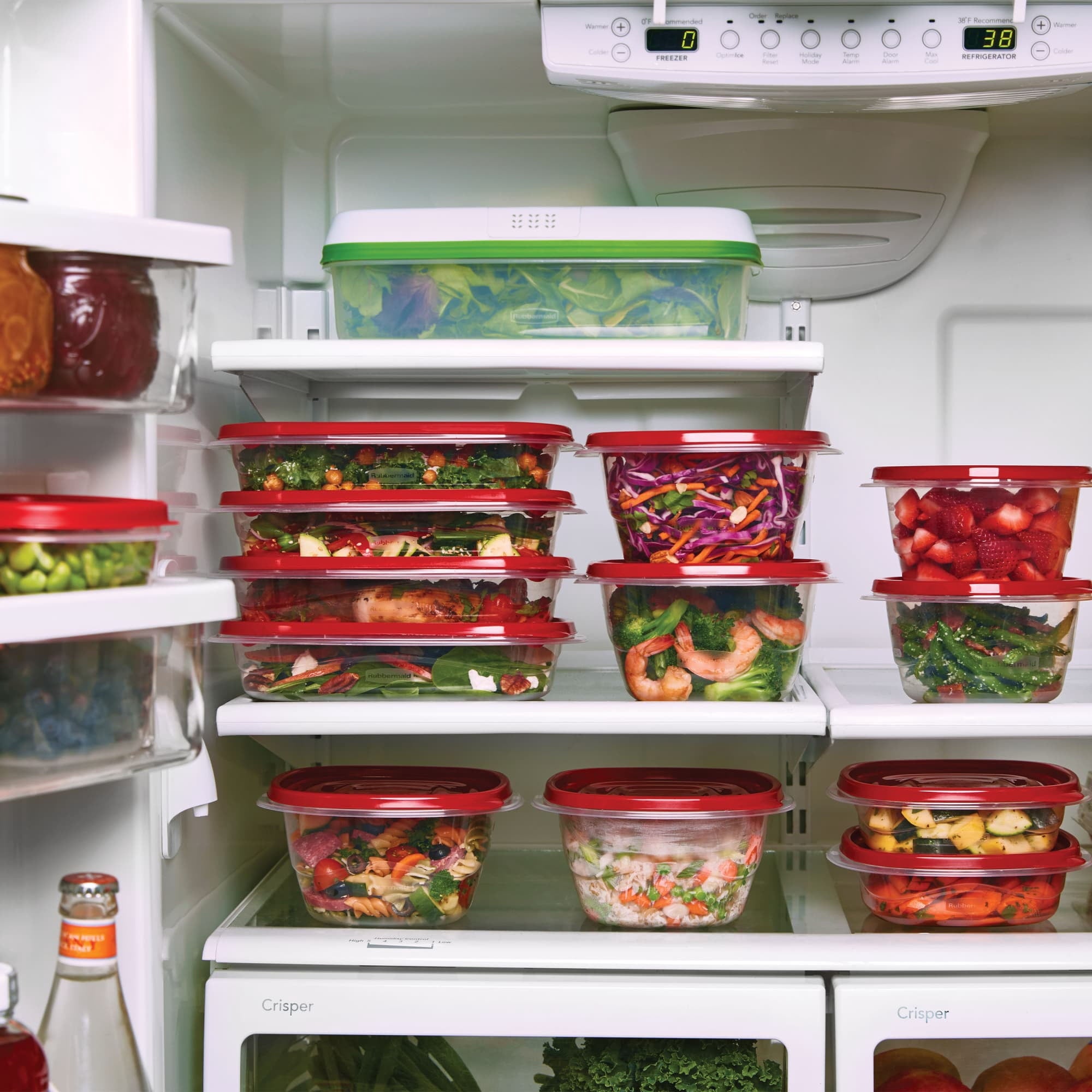Rubbermaid TakeAlongs Food Storage Containers, 16 Piece Set - Image 6