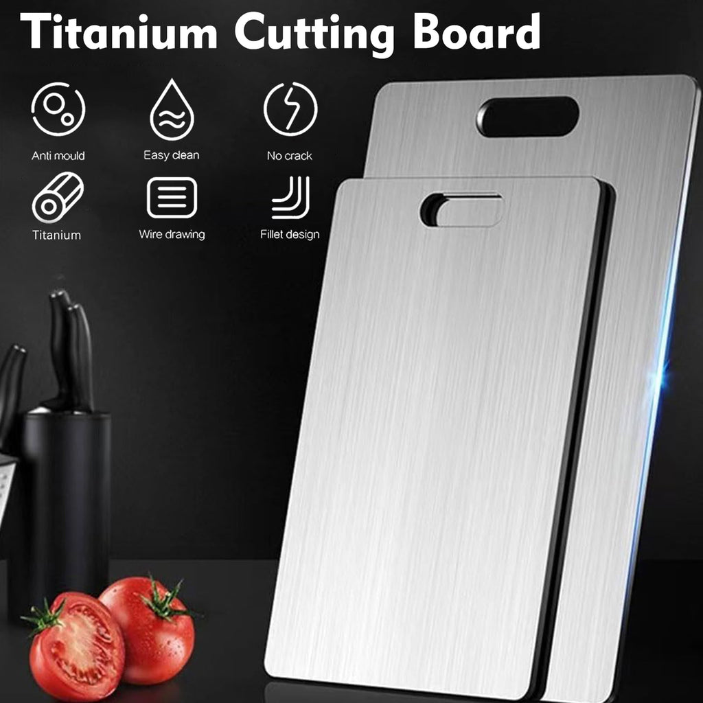 Titanium Cutting Board-3 pack Titanium Cutting Boards for Kitchen/Double Sided Titanium Cutting Mat(S+M+L) - Image 3