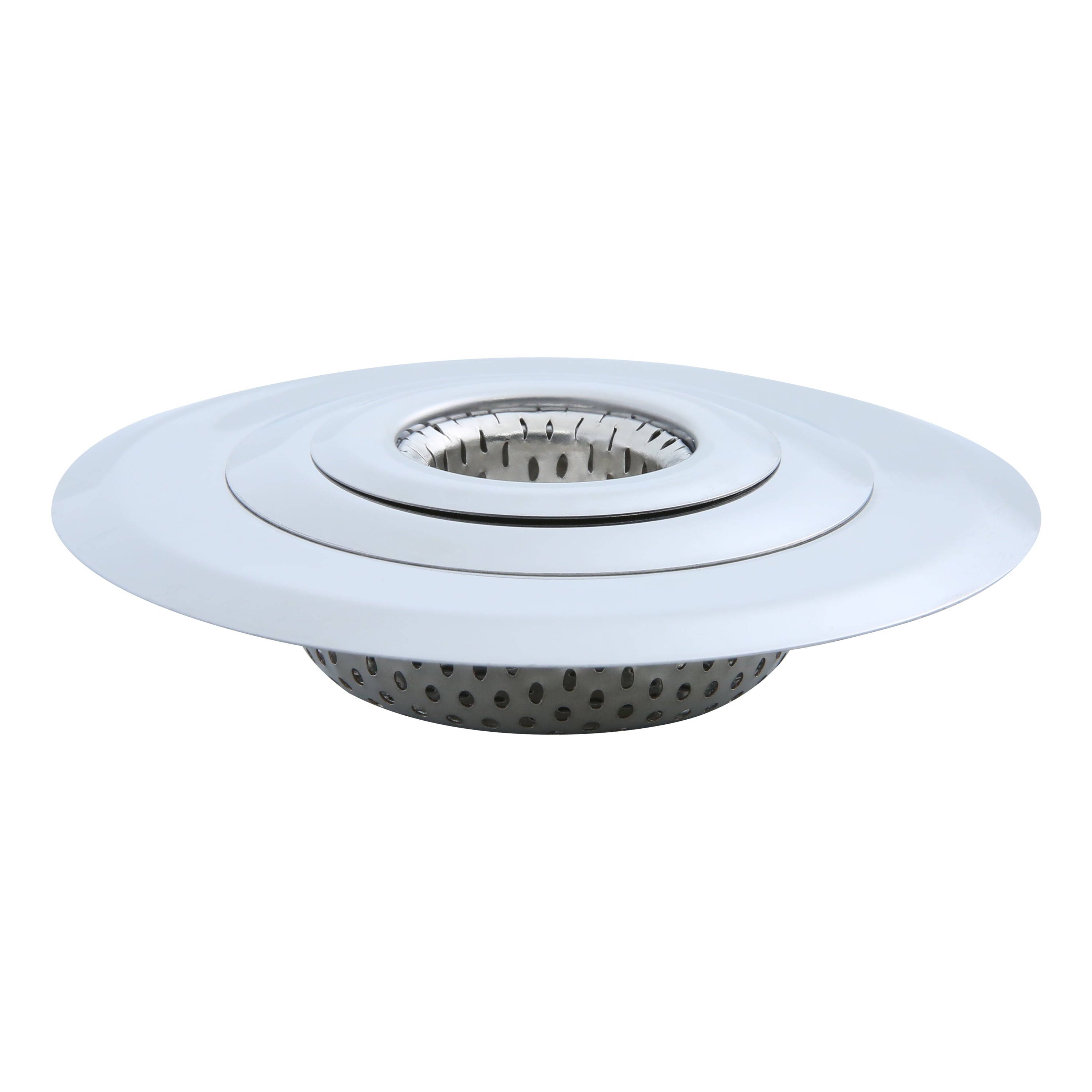 Mainstays Stainless Steel Kitchen Sink Drain Strainer Set 3 Pack 4.45", 2.95", 2.1" Silver - Image 6