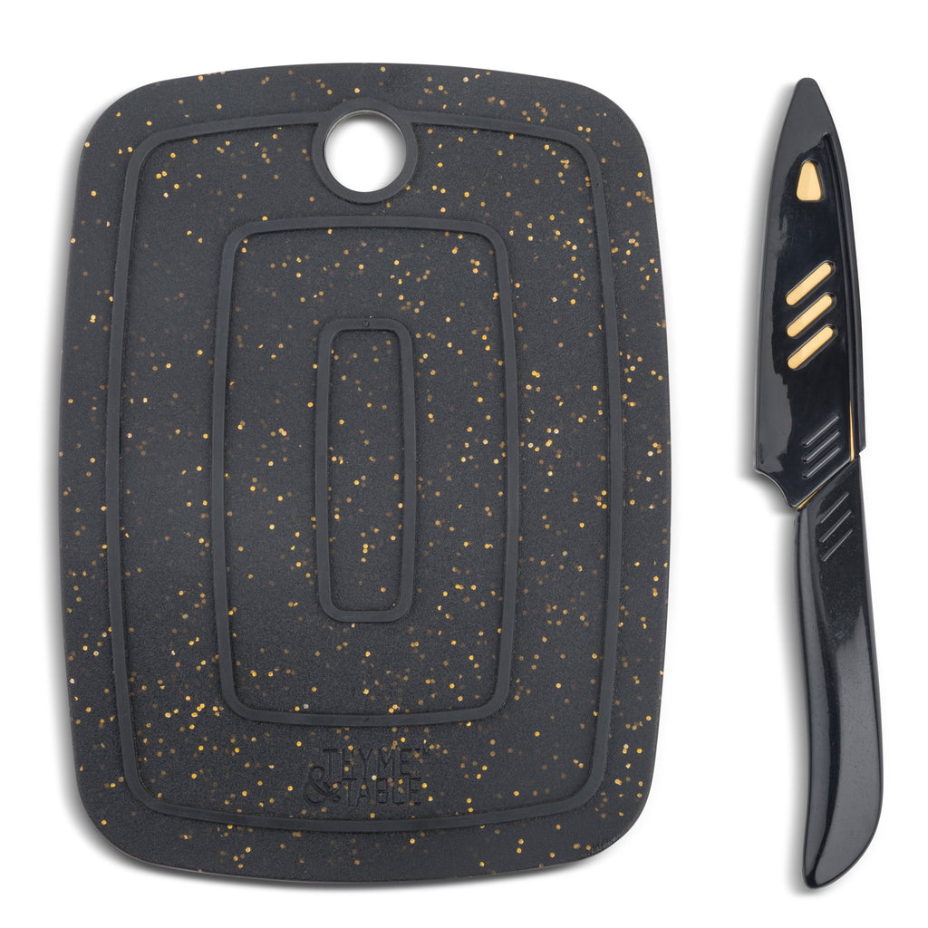 Thyme & Table Bar Board with Knife, 2-Piece Set - Image 2