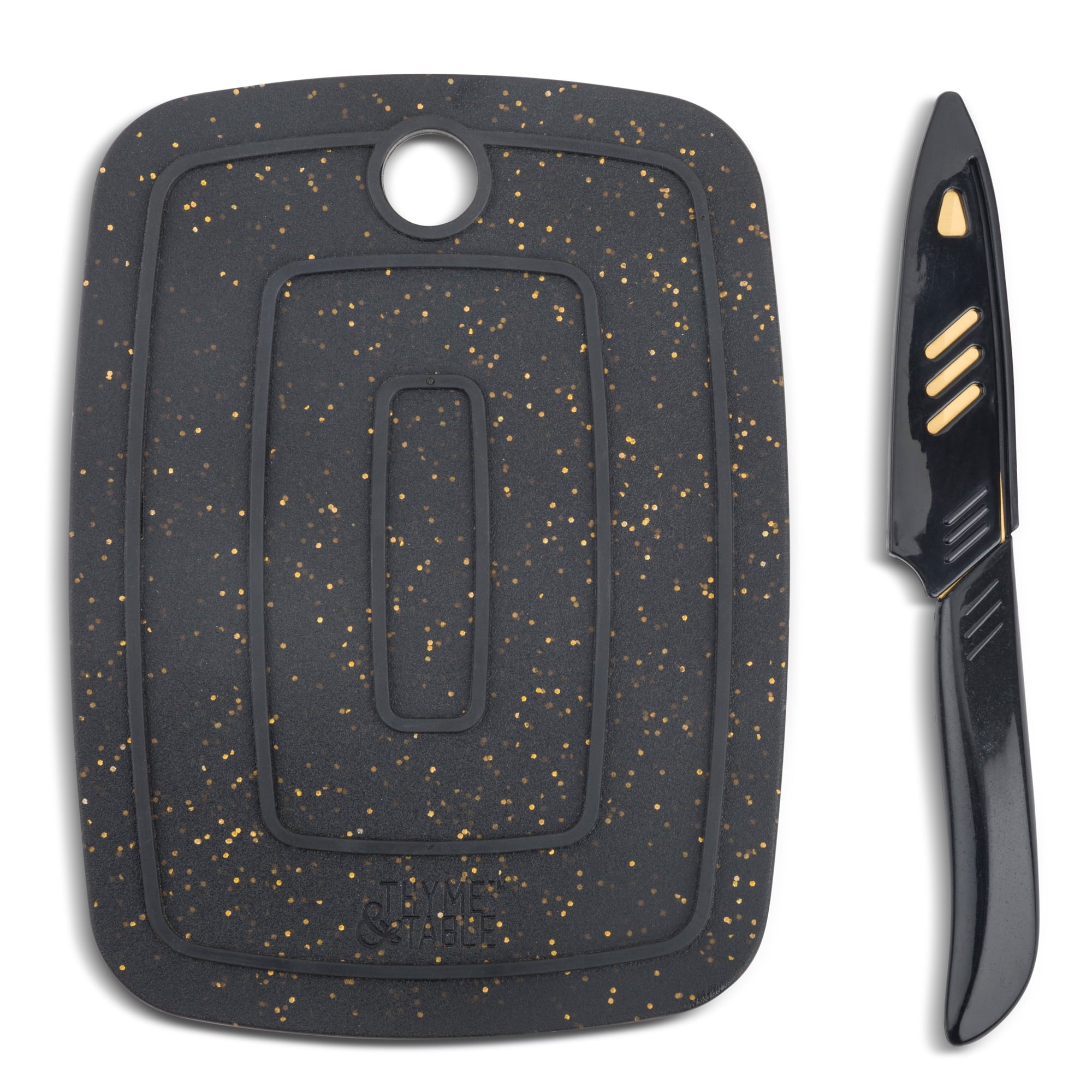 Thyme & Table Bar Board with Knife, 2-Piece Set - Image 2