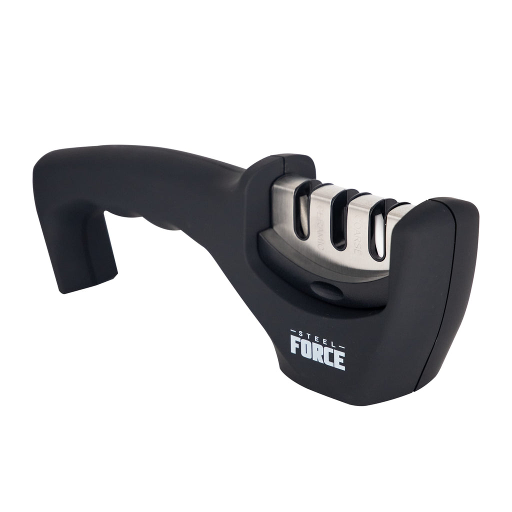 Steel Force KS03 4-in-1 Knife Sharpener with Cut-Resistant Glove Black - Image 5